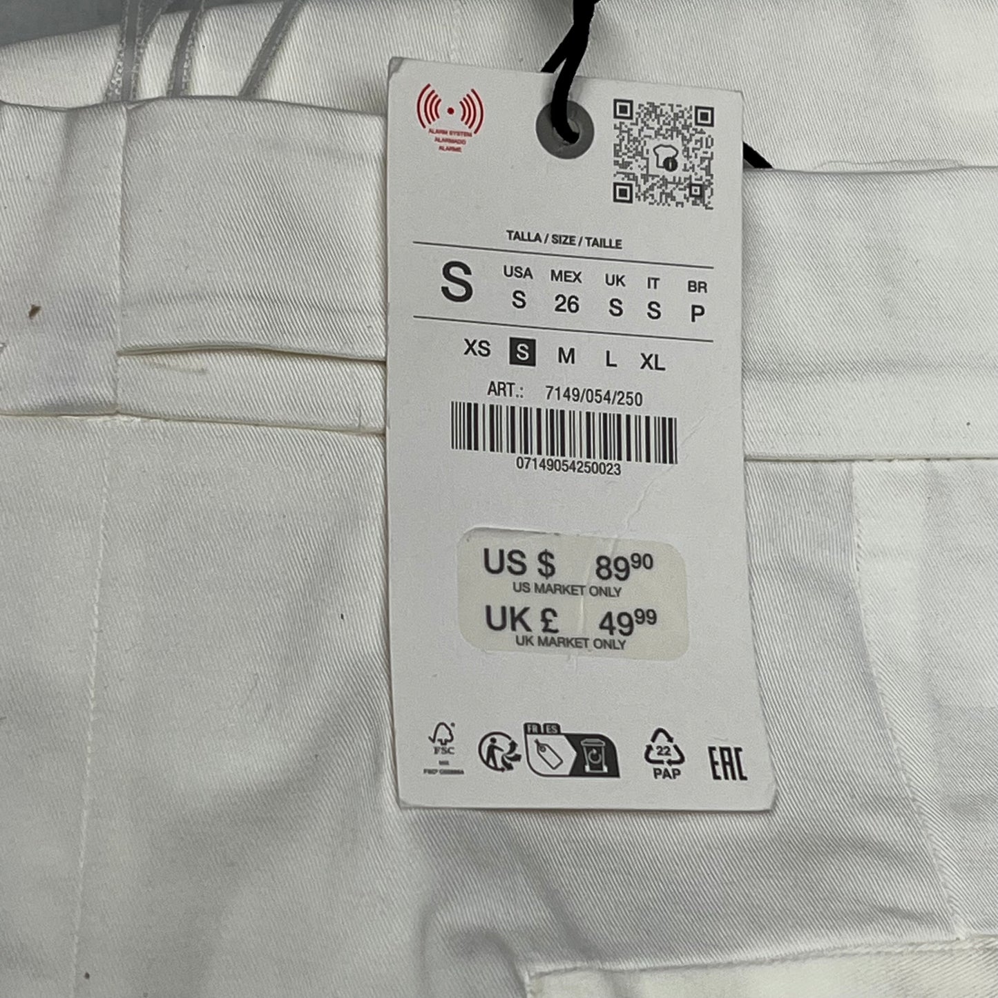 ZA@ ZARA Lot of Assorted Clothing Tops & Bottoms Women's Sz S & M Multicolor