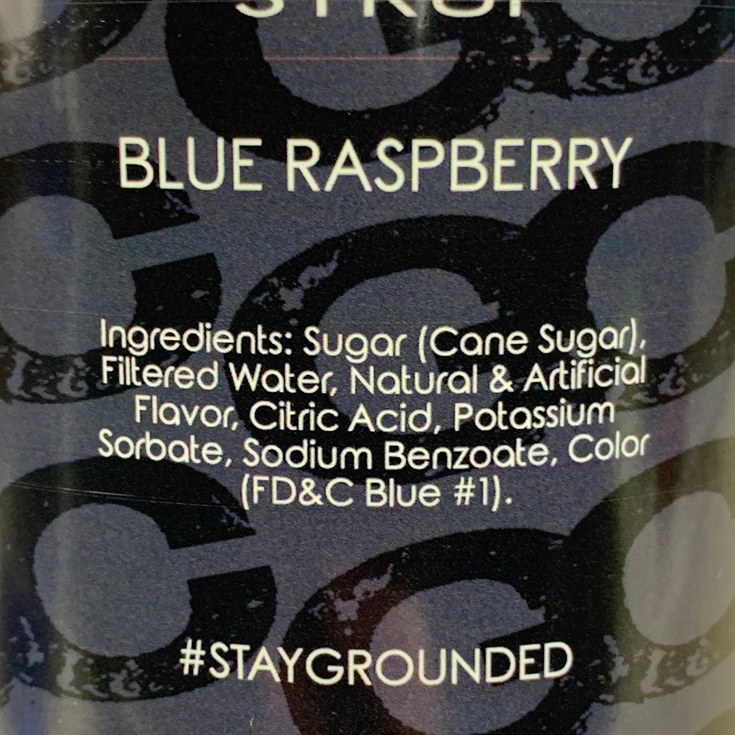 GC COFFEE CO. (3 PACK) Blue Raspberry Flavoring Syrup 32 fl oz BB 11/24 0302