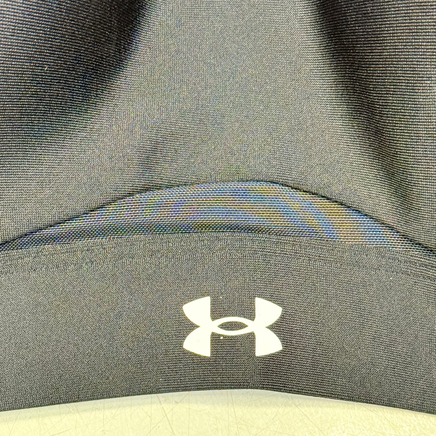 UNDER ARMOUR Infinity 2.0 High Sports Bra Fitted Women's Sz L Cup(D-DD)Black