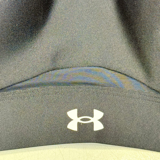 UNDER ARMOUR Infinity 2.0 High Sports Bra Fitted Women's Sz L Cup(D-DD)Black