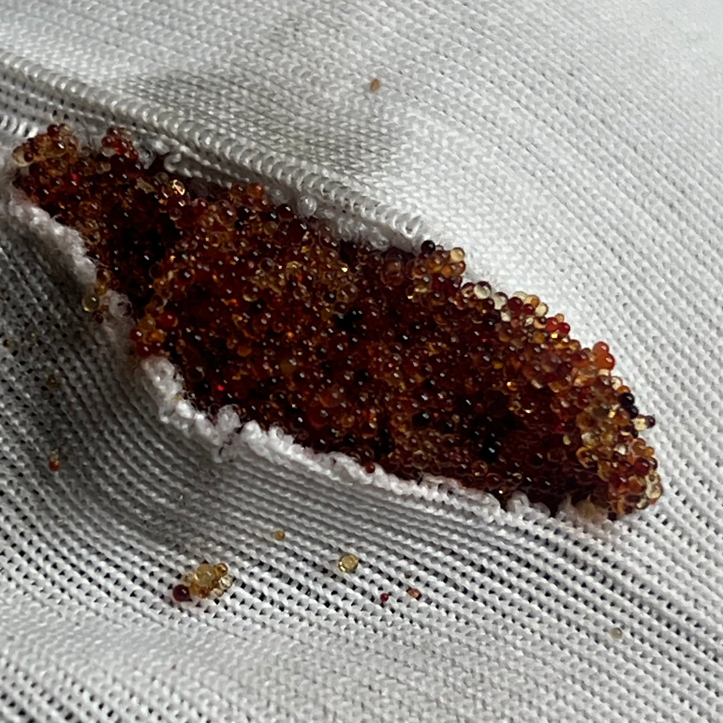 (21 POUNDS) Regenerated Resin Beads for Water Filtration Red/Orange/Clear