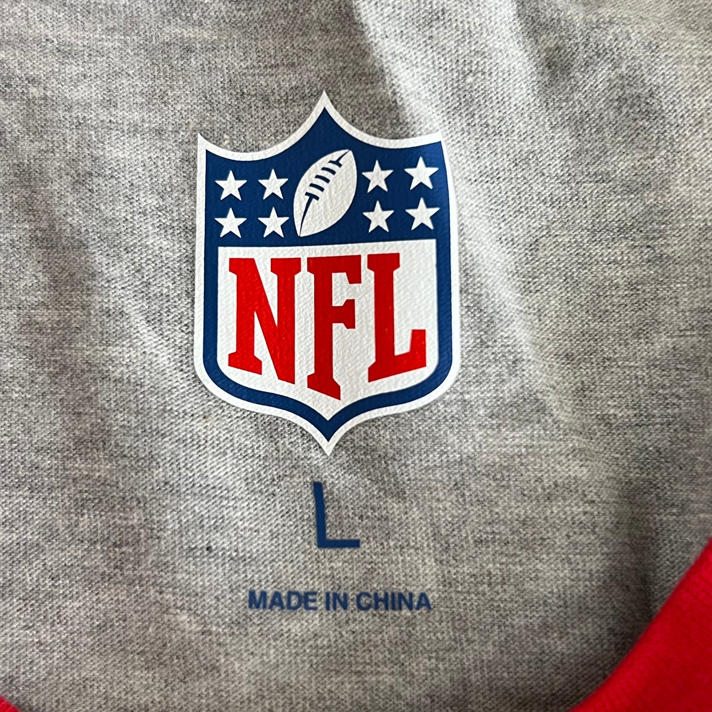 NFL  Kansas City Chiefs G-lll Sports T-Shirt Men's Sz L Red, Grey, Yellow 6AHOO816