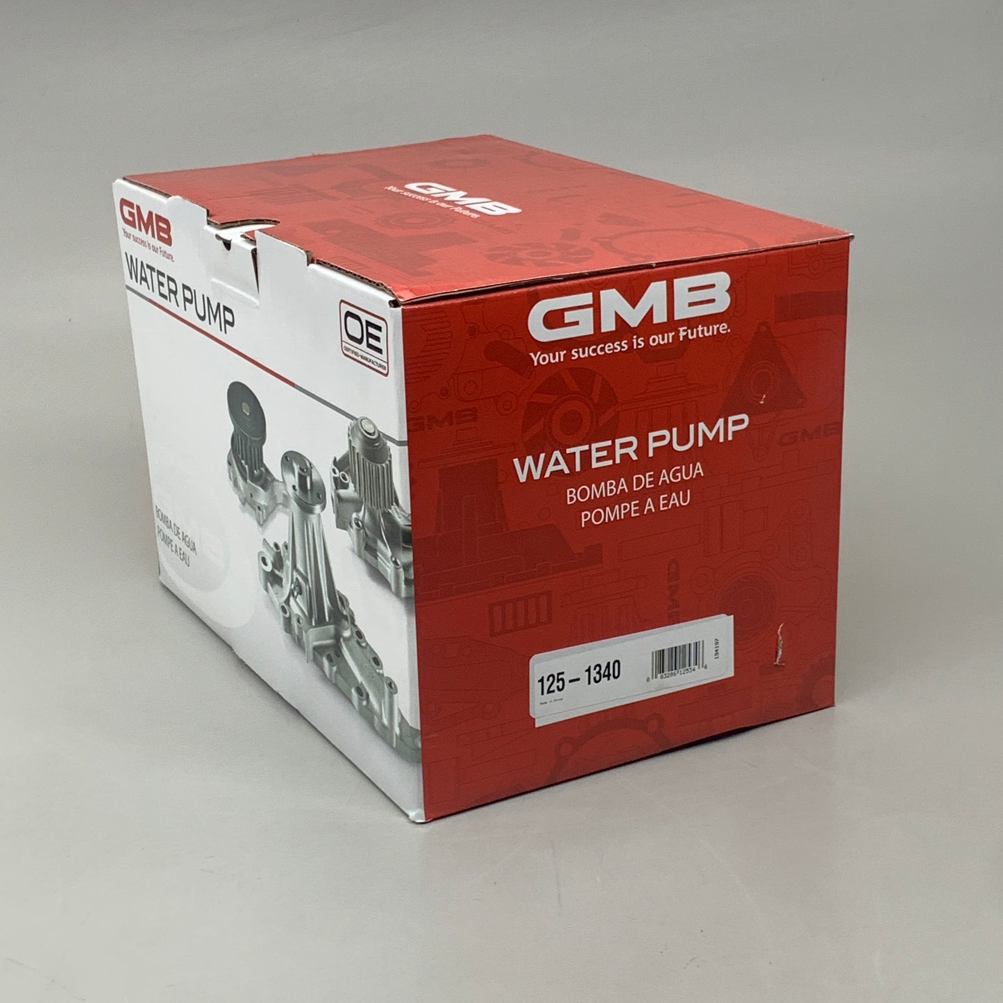 GMB Engine Water Pump for Ford Vehicles 194197 125-1340