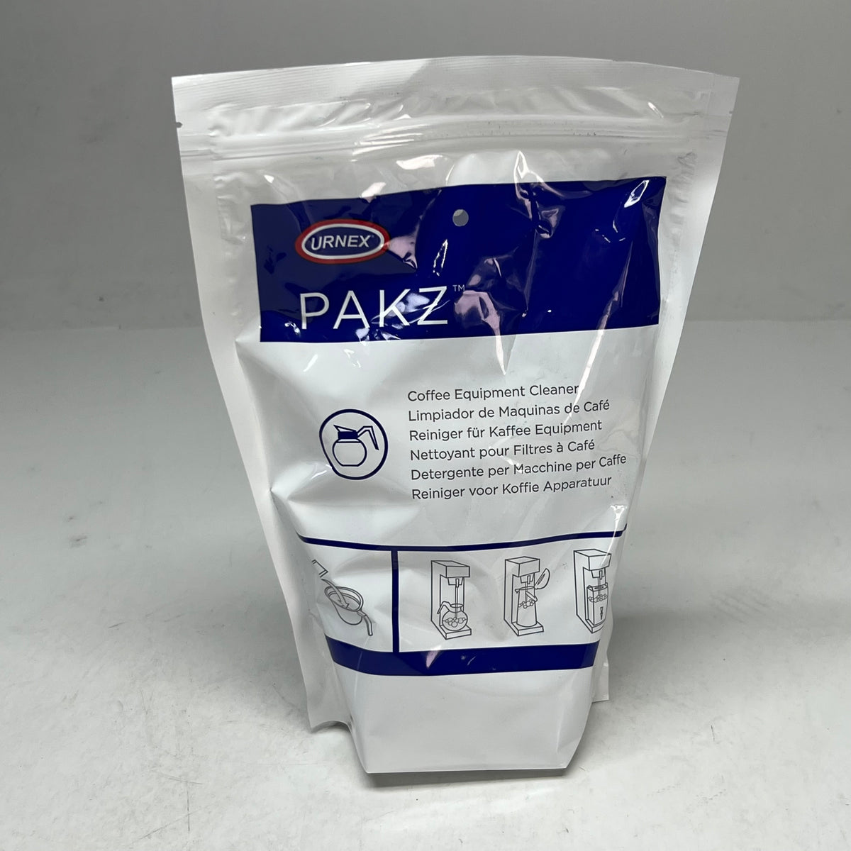 ZA@ URNEX (5 PACK) Coffee Equipment Cleaner 0.75 oz. White 26O0927