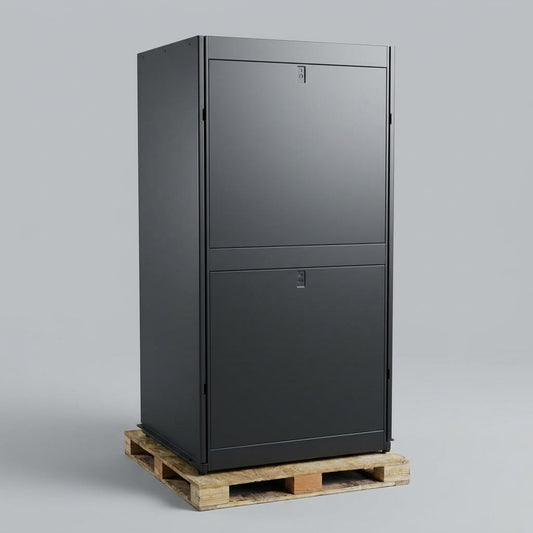 APC Netshelter Sx 42U Server Rack Enclosure Sz 24"W x 43"L x 78.5"H - Black AR3100