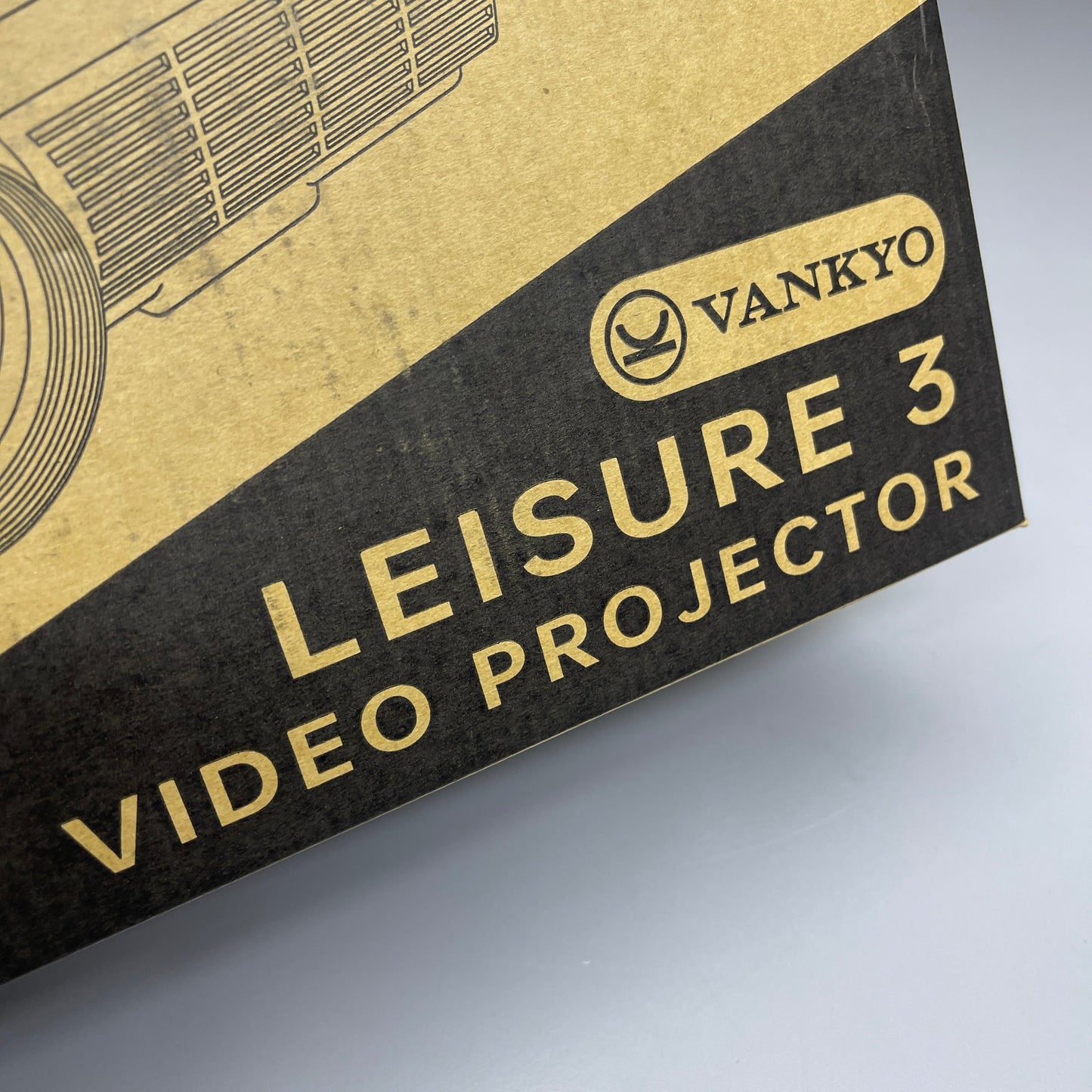 ZA@ VANKYO Leisure 3 Video Projector 480p HDMI/USB 8"W x 6.25"L White