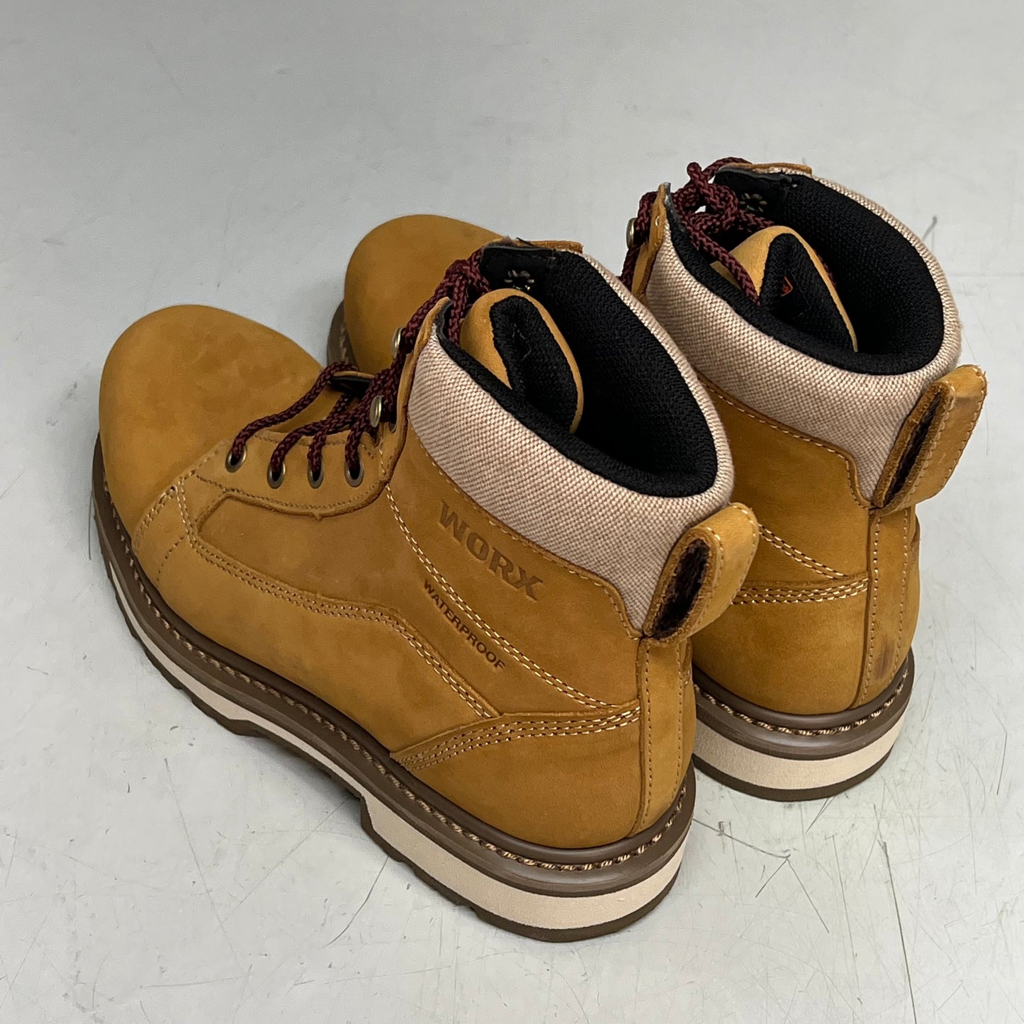 RED WING SHOES Work Boots Waterproof Safety Toe Women's Sz 7.5 W Brown 5161