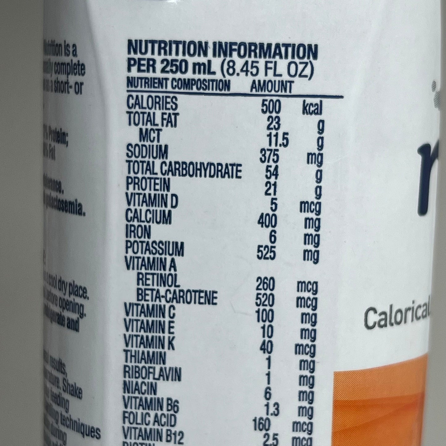 ZA@ NESTLE (24 PACK)Nutren 2.0 Calorie Dense Nutrition Unflavored BB 04/26 8.45fl oz A