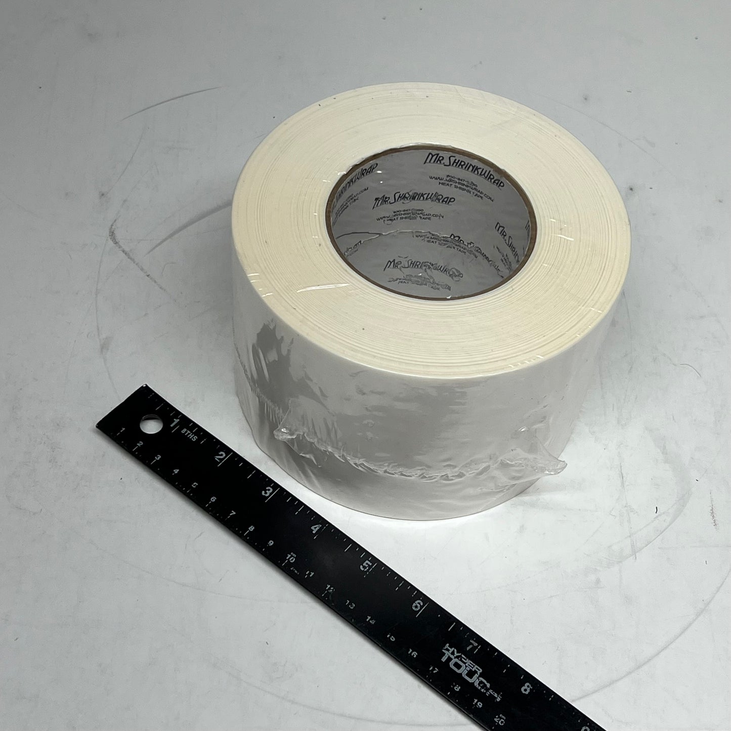 MR SHRINKWRAP (6 PACK) Shrink Film Tape Packing 4" X 180' White MSW-704W