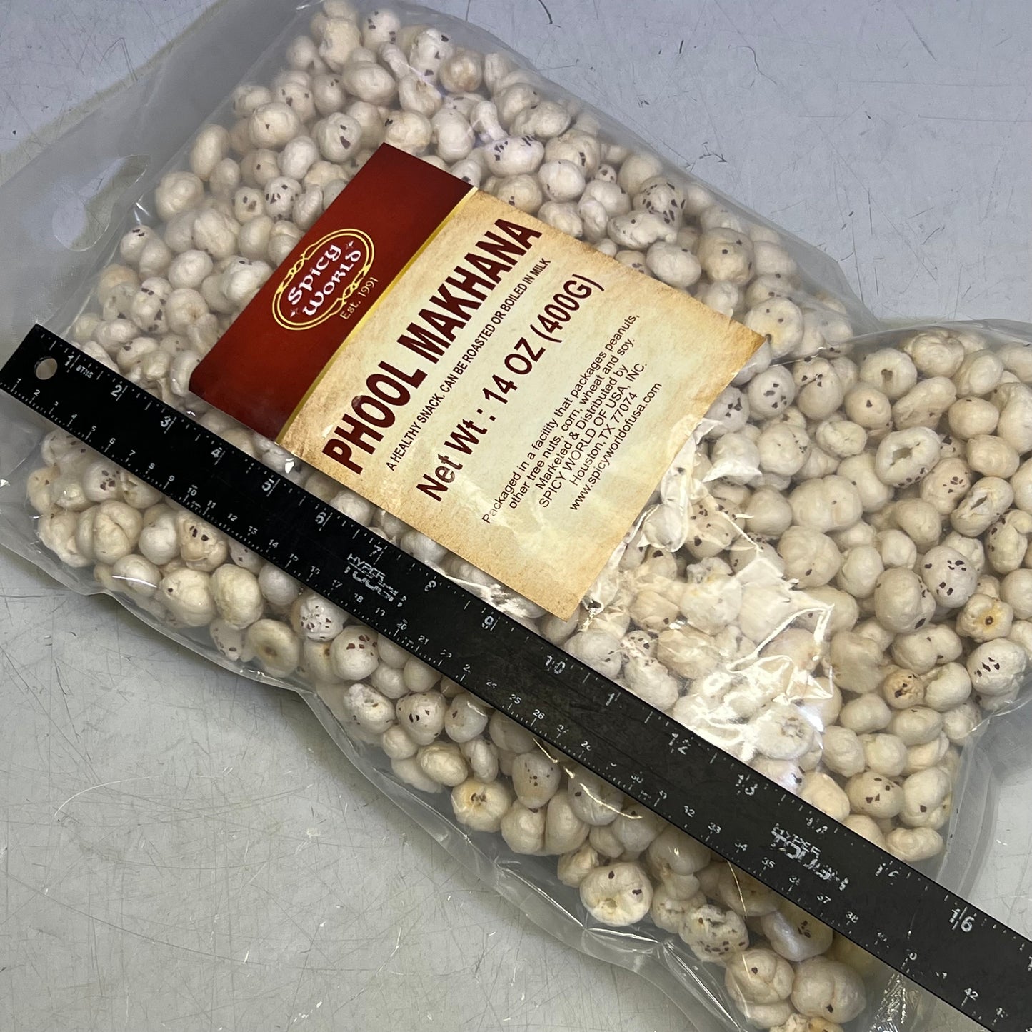 SPICY WORLD Phool Makhana 14 oz