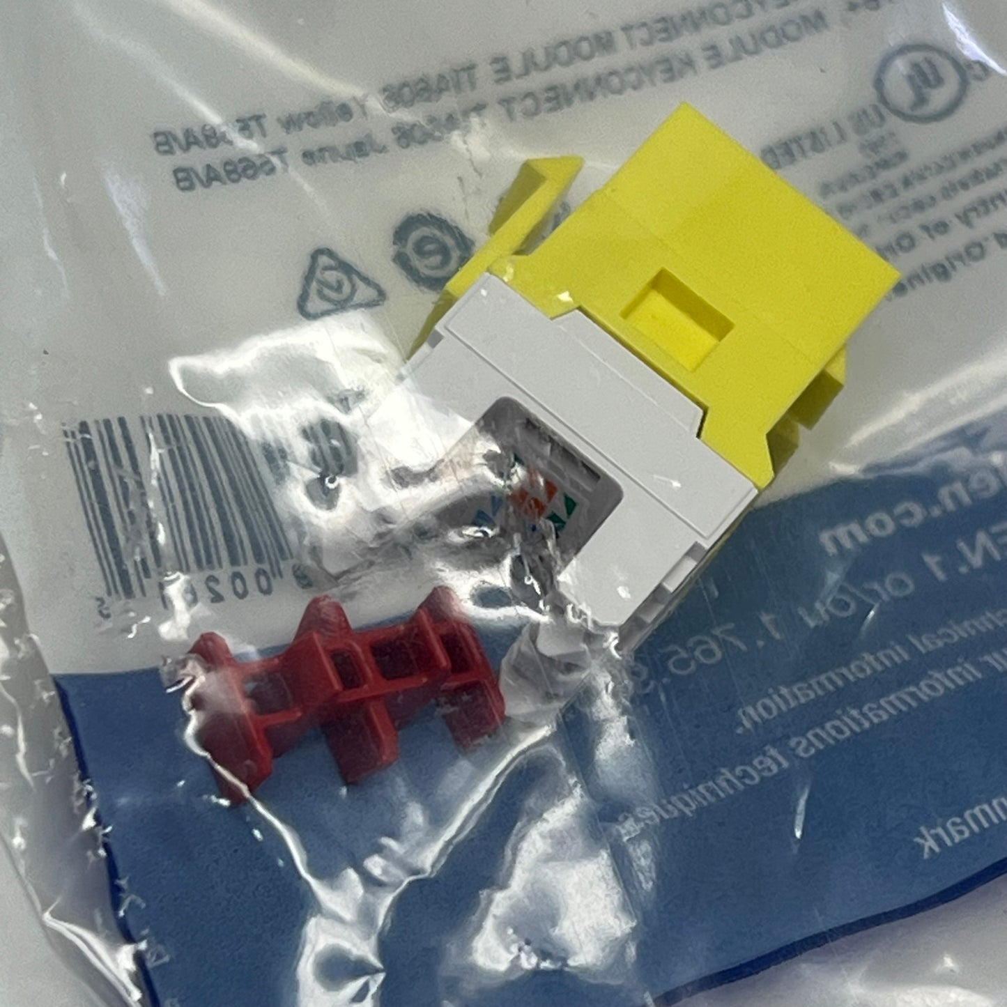 BELDEN  (15 PACK) Keyconnect Style Cat 6+ Modular Jack Yellow AX101324
