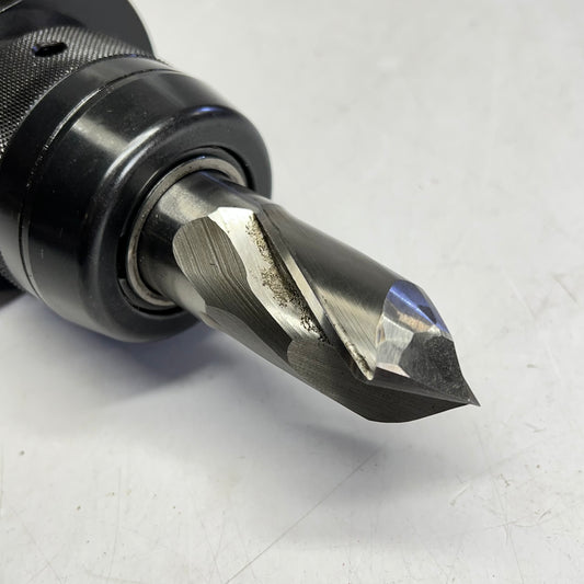 CAT 50 SS Tool Holder W/ Collet Chuck & Drill Bit ~ 1-1/4" 3.375 (Used)