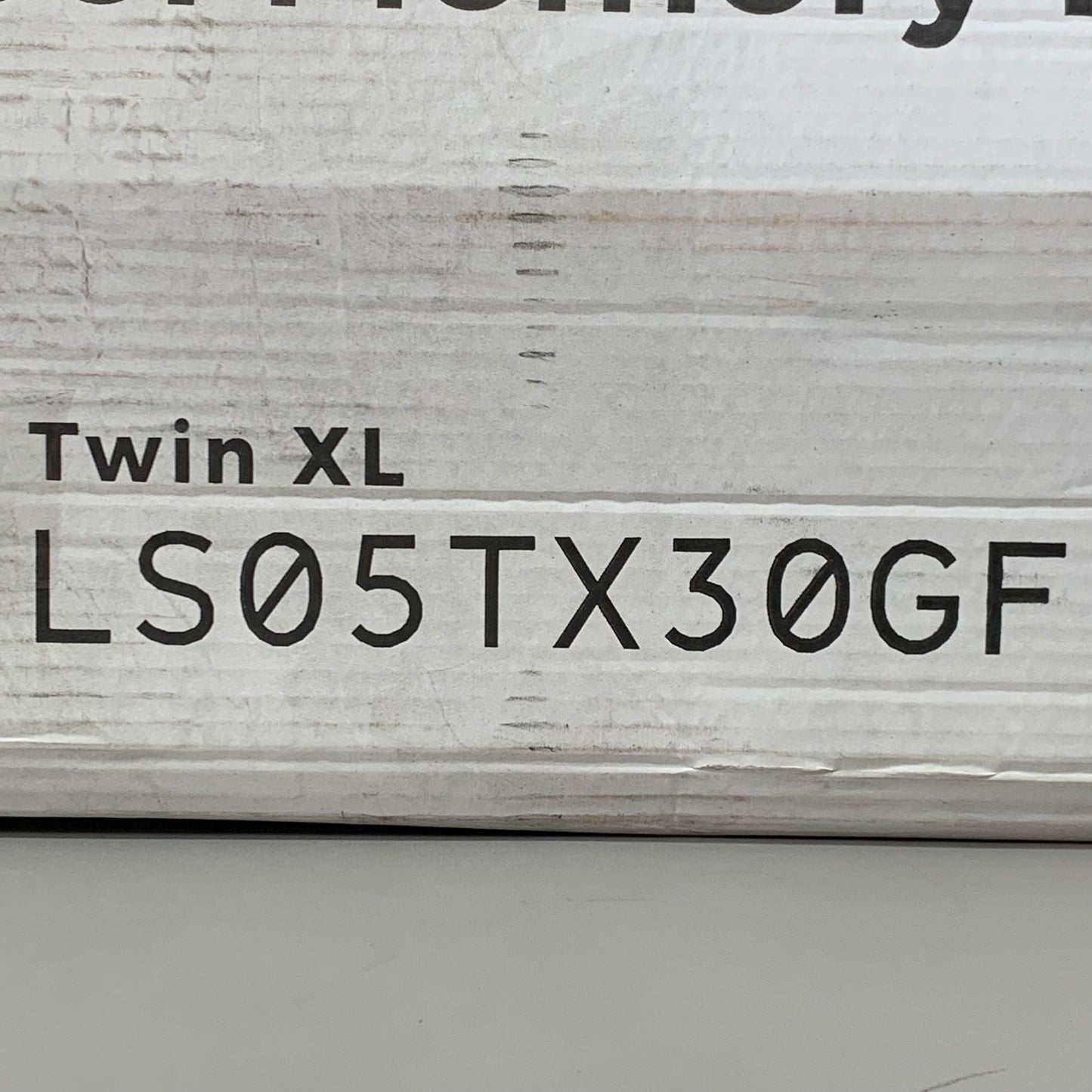 LINENSPA 5" Gel Memory Foam Mattress Medium Firm Twin XL White LS05TX30GF New