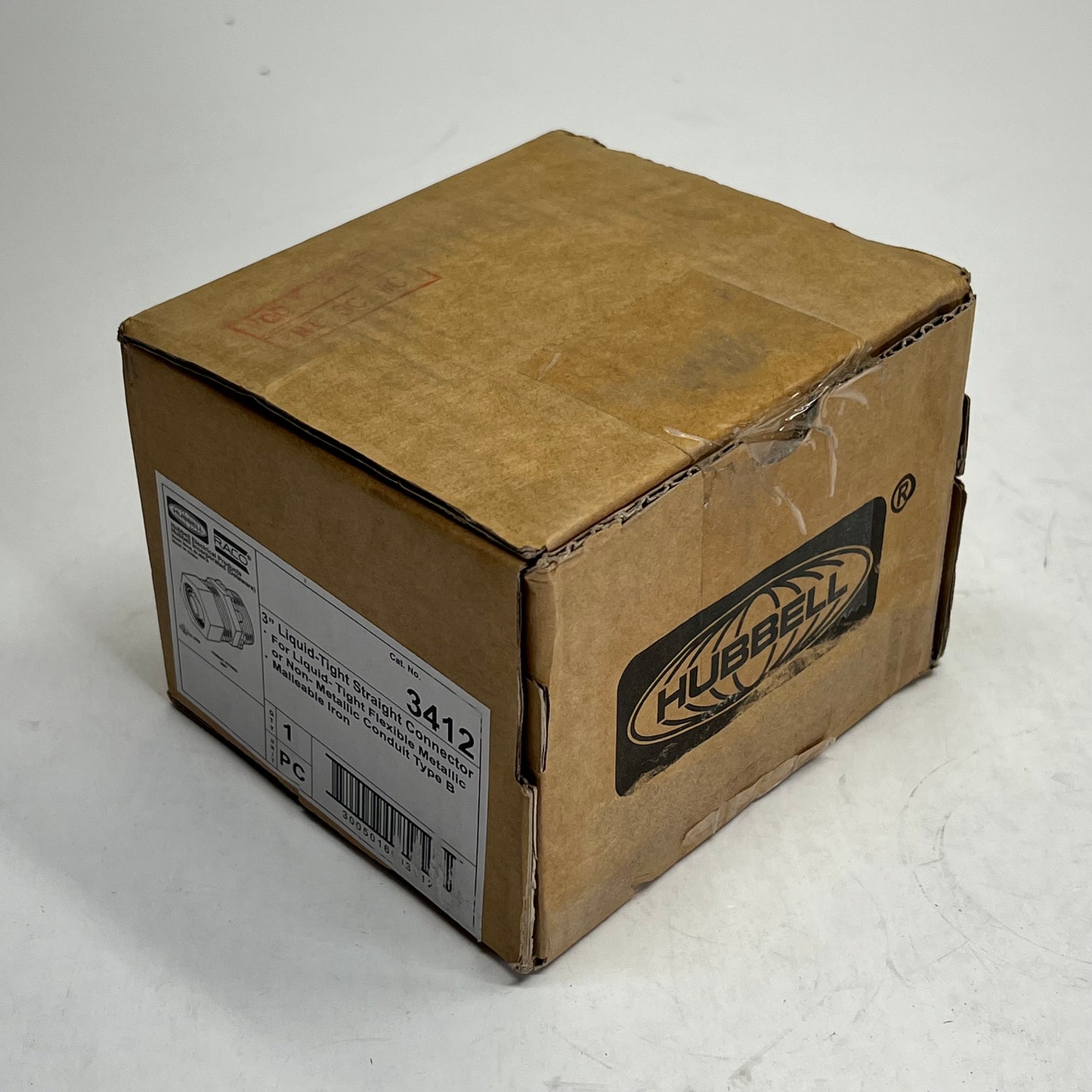 HUBELL-RACO Conduit Connector Non-insulated  3" - 3-13/16 in L x 4-3/4 in W 3412