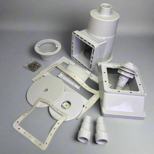 RX CLEAR Wide Mouth Skimmer For Above Ground Swimming Pools White 284105