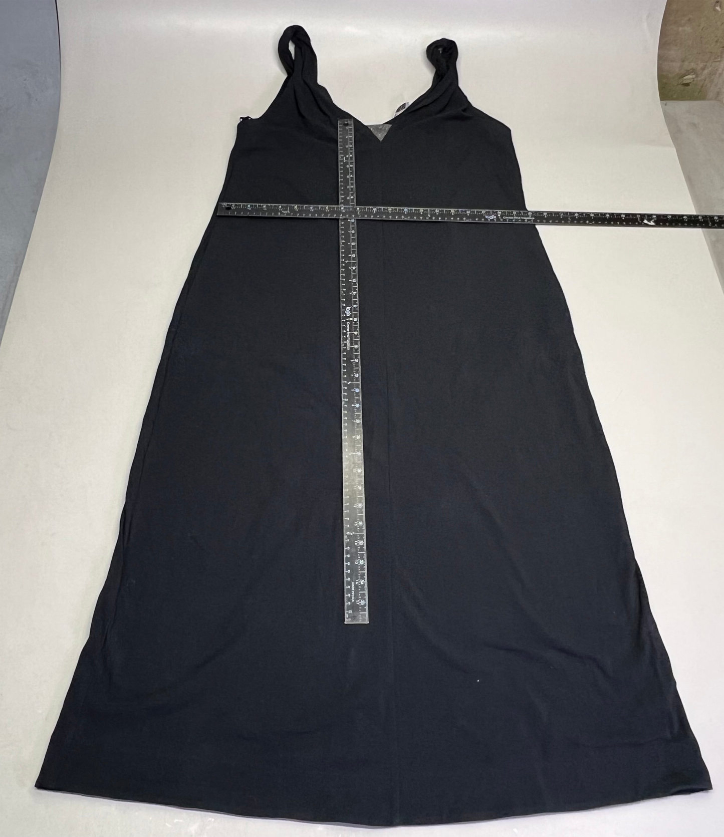 BRUNELLO CUCINELLI Ankle Dress W/ Shimmer Chest Accent 98% Cotton Women's Sz XL