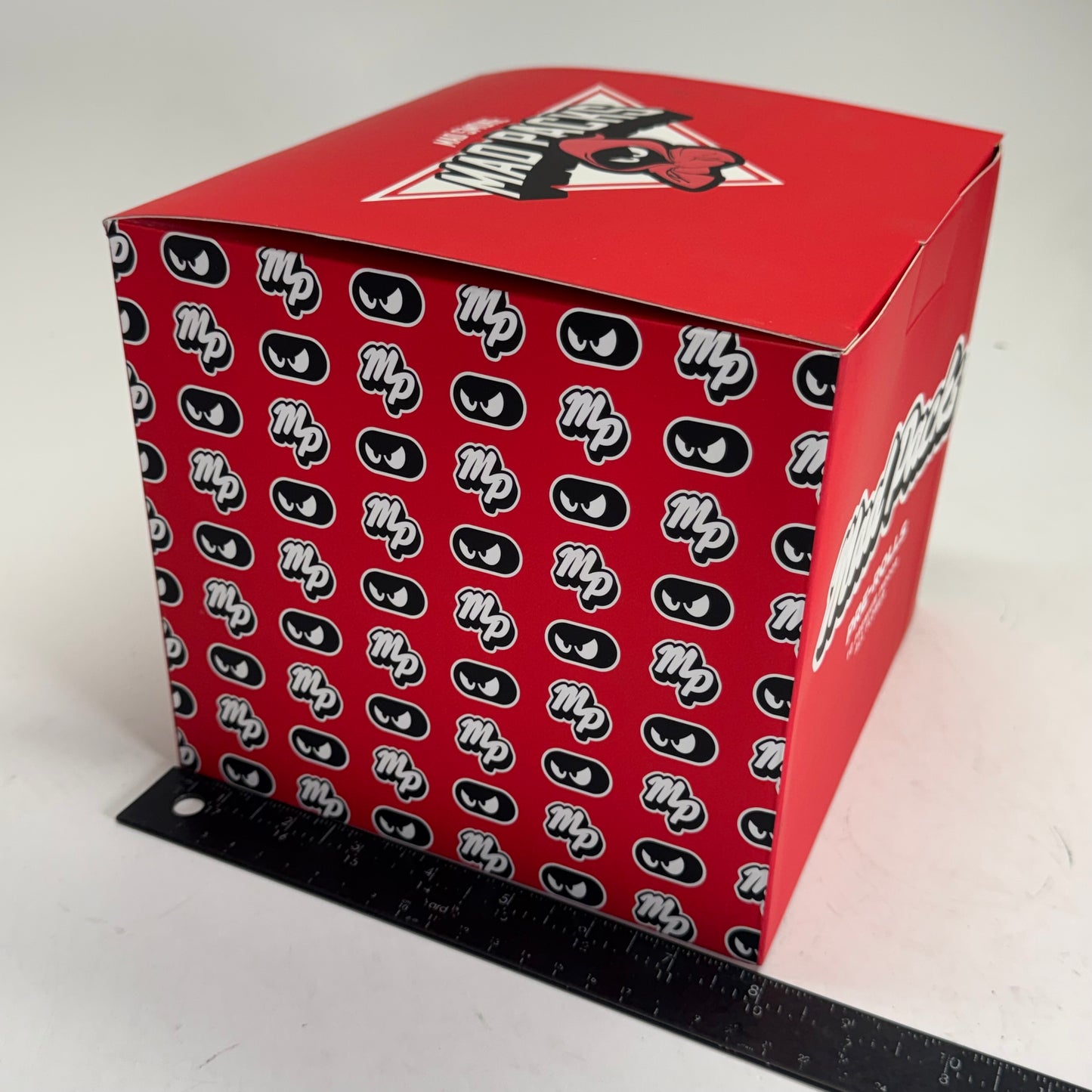 ZA@ MAD-PACKS Red Shipping Boxes Sz 8"W x 8.5"L x 7"H ST1000007877010