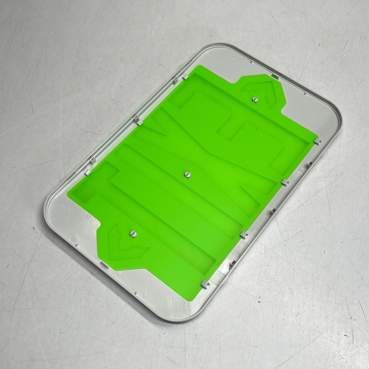 COOPER LIGHTING All-pro APX Thermoplastic LED Exit Sign 12.5x7" Green APX7GB