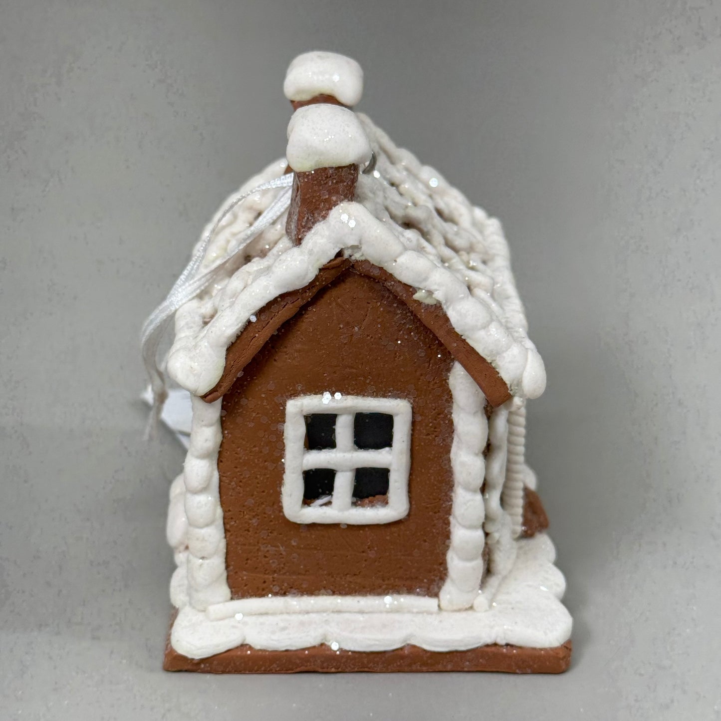 RAZ IMPORT (12 PACK) Assorted Lighted Gingerbread House Ornaments 4.25" 4416149