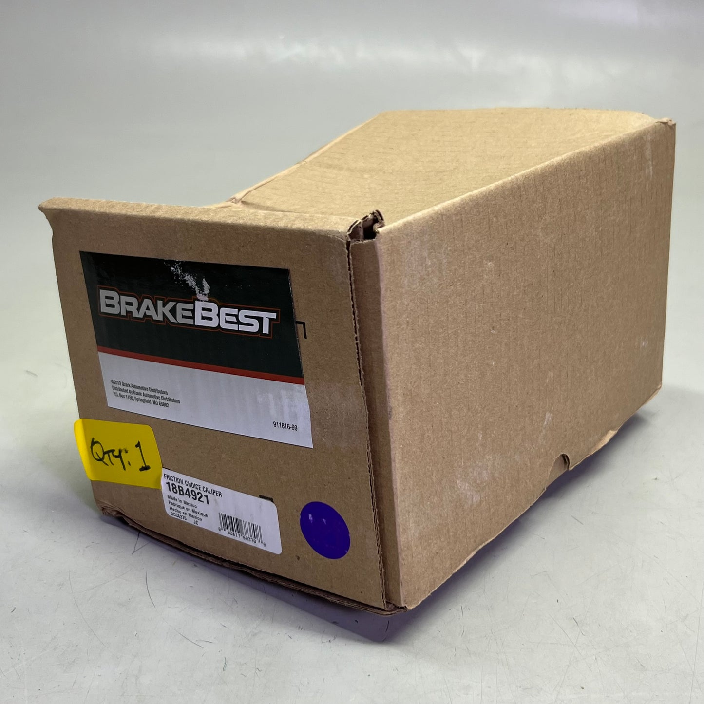 BRAKEBEST Disk Brake Caliper Black 18B4921