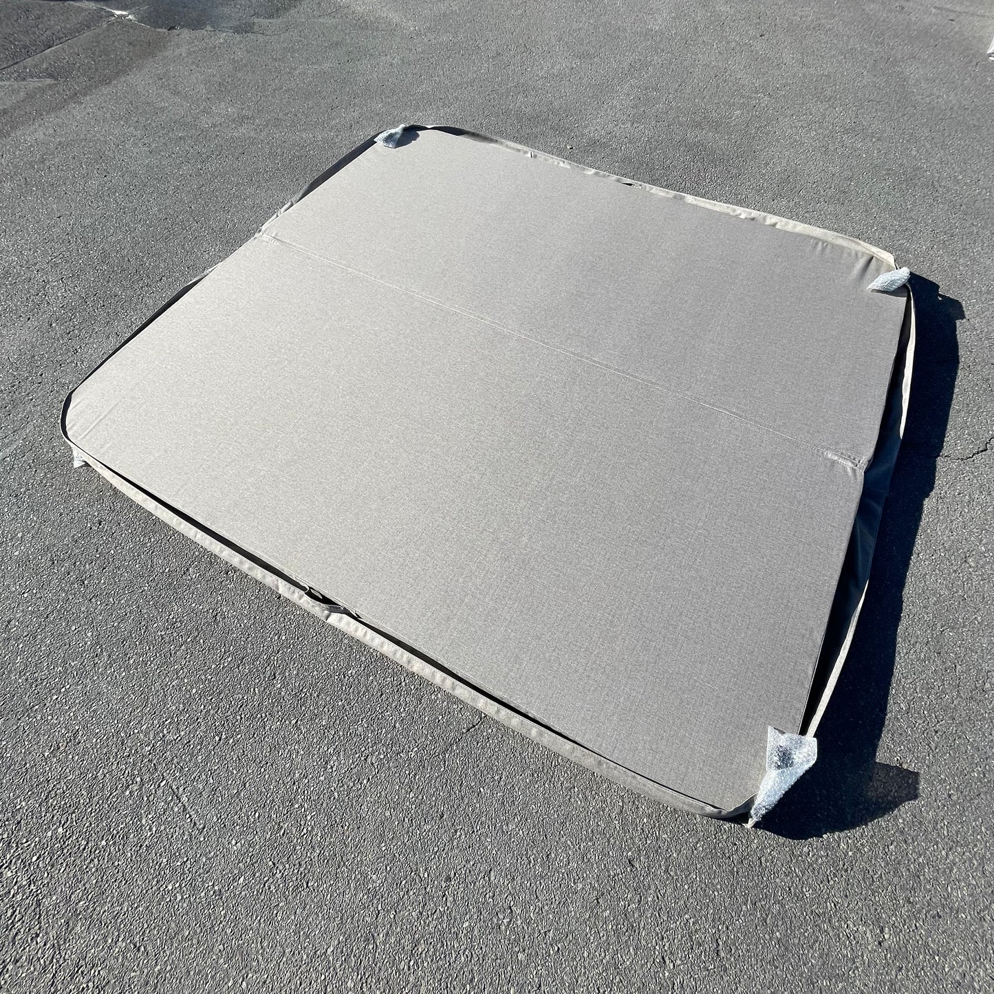 ZA@ Pallet of WATKINS Spa Cover 99”x91” Grey 1931975E-305 (AS-IS)