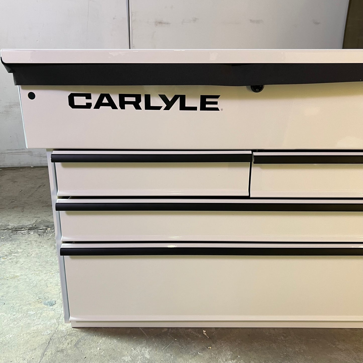 CARLYLE Deluxe 4 Drawer Cart Gritty Gray Sz 40.2"H x 30.8"W x 20.5"D, C4DRCARTGG