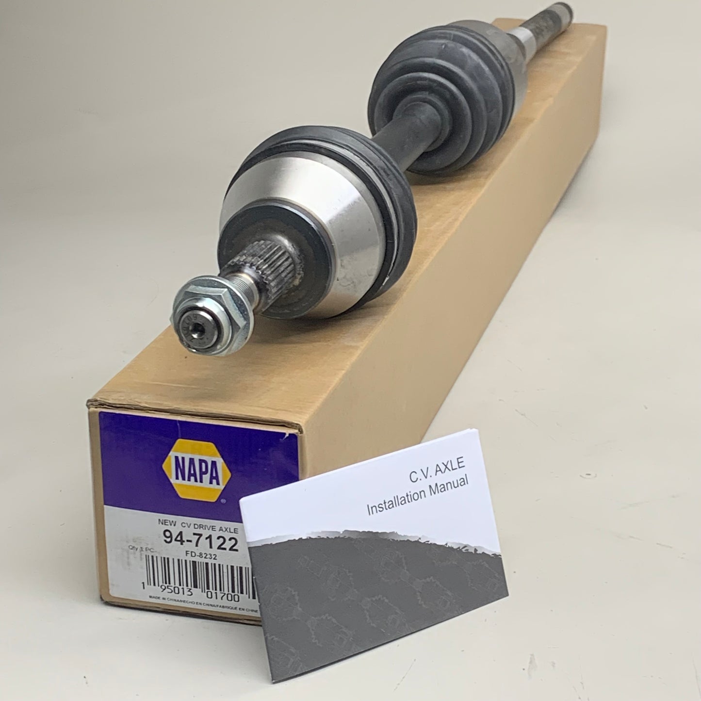 NAPA Premium CV Drive Axle Grooved 35 Spline 37.56" for Ford & Lincoln 94-7122