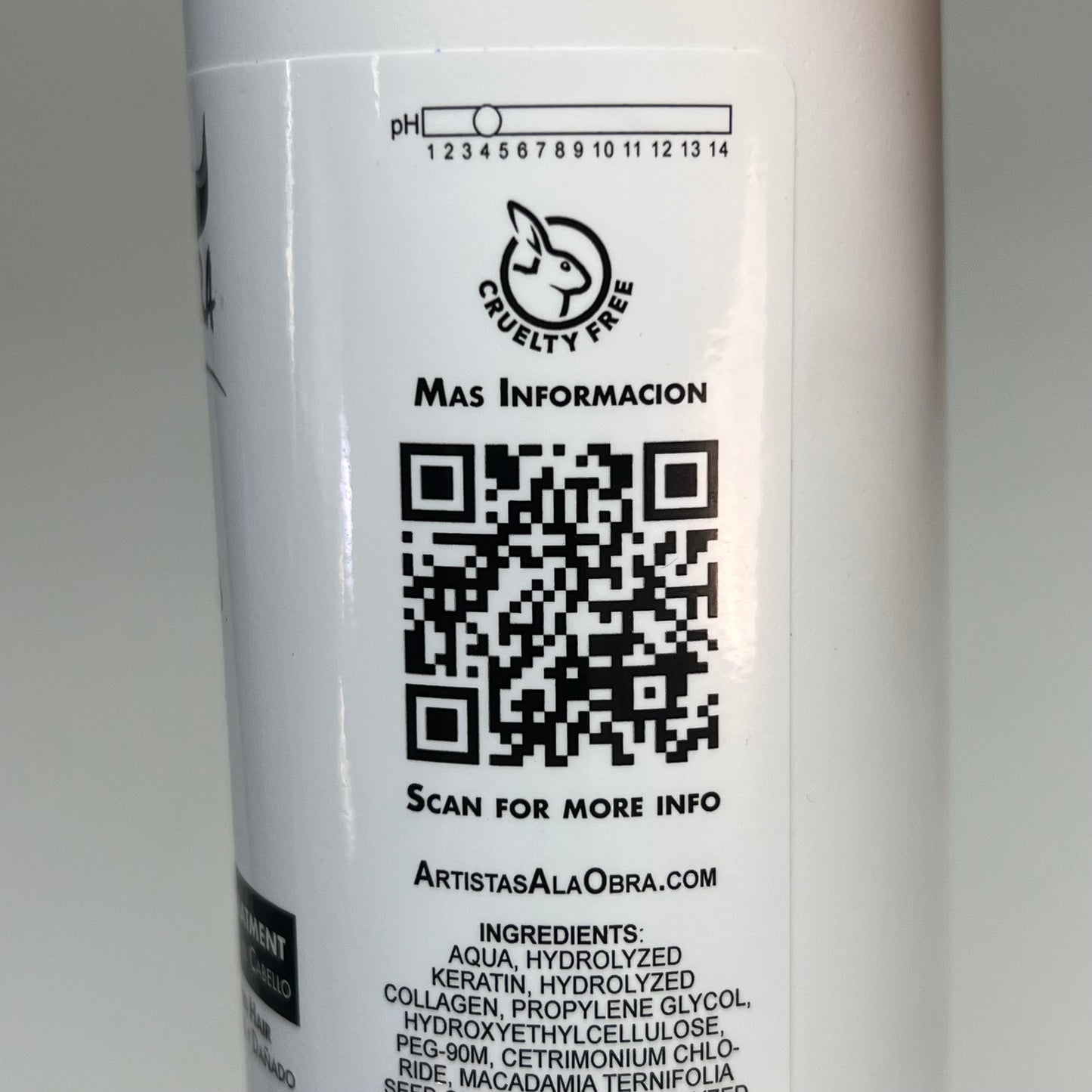 ARTISTAS A LA OBRA MiBond 2 Hair Reconstruction Recovery Treatment 12 Fl Oz