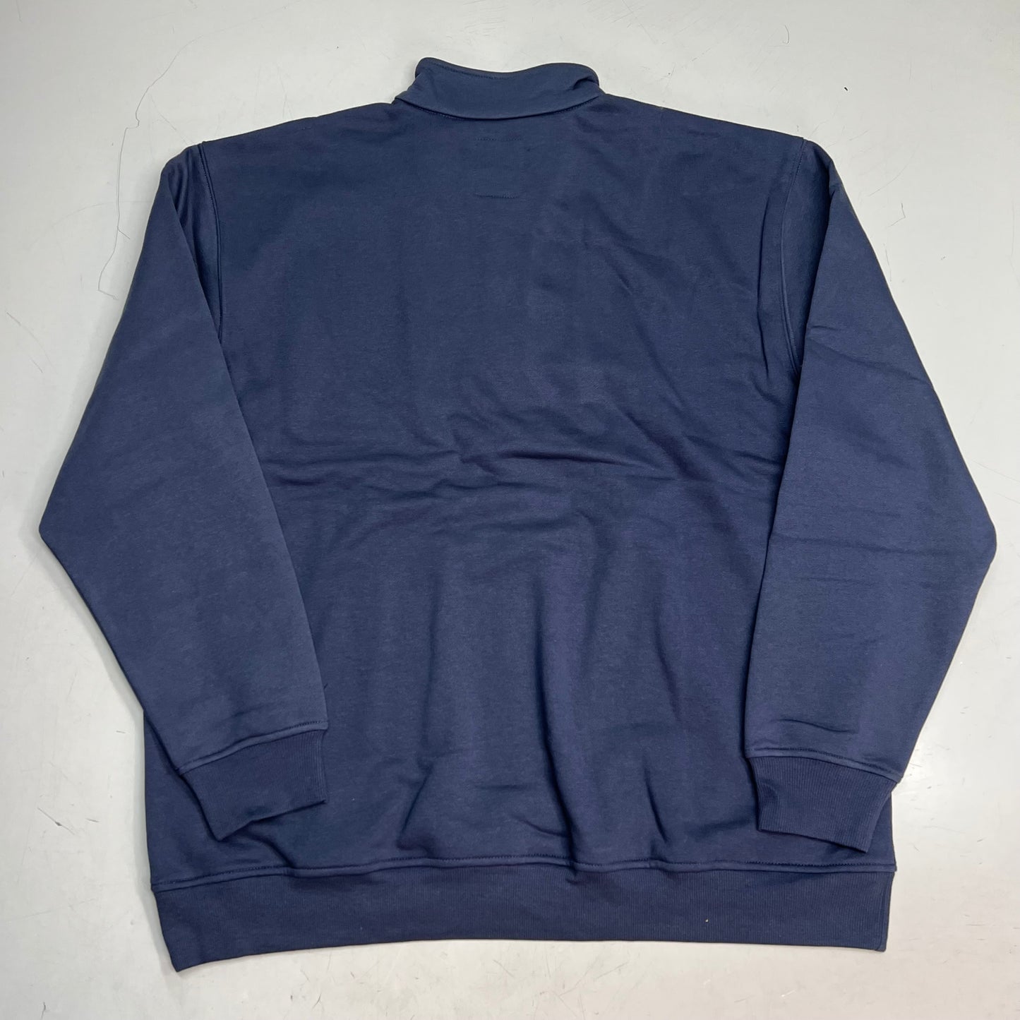 NOBLE OUTFITTERS Flex YYK Quarter Zip Pullover Men's Sz L-R Navy Blue 11526