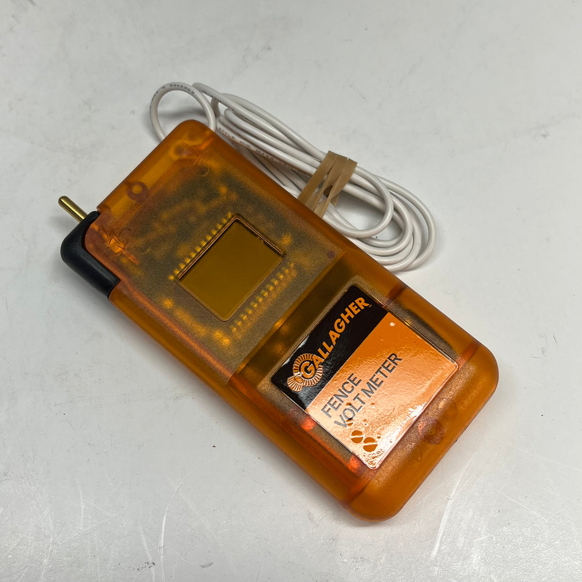 GALLAGHER Quick & Easy Digital Volt Meter For Ground Performance Orange G5030|14