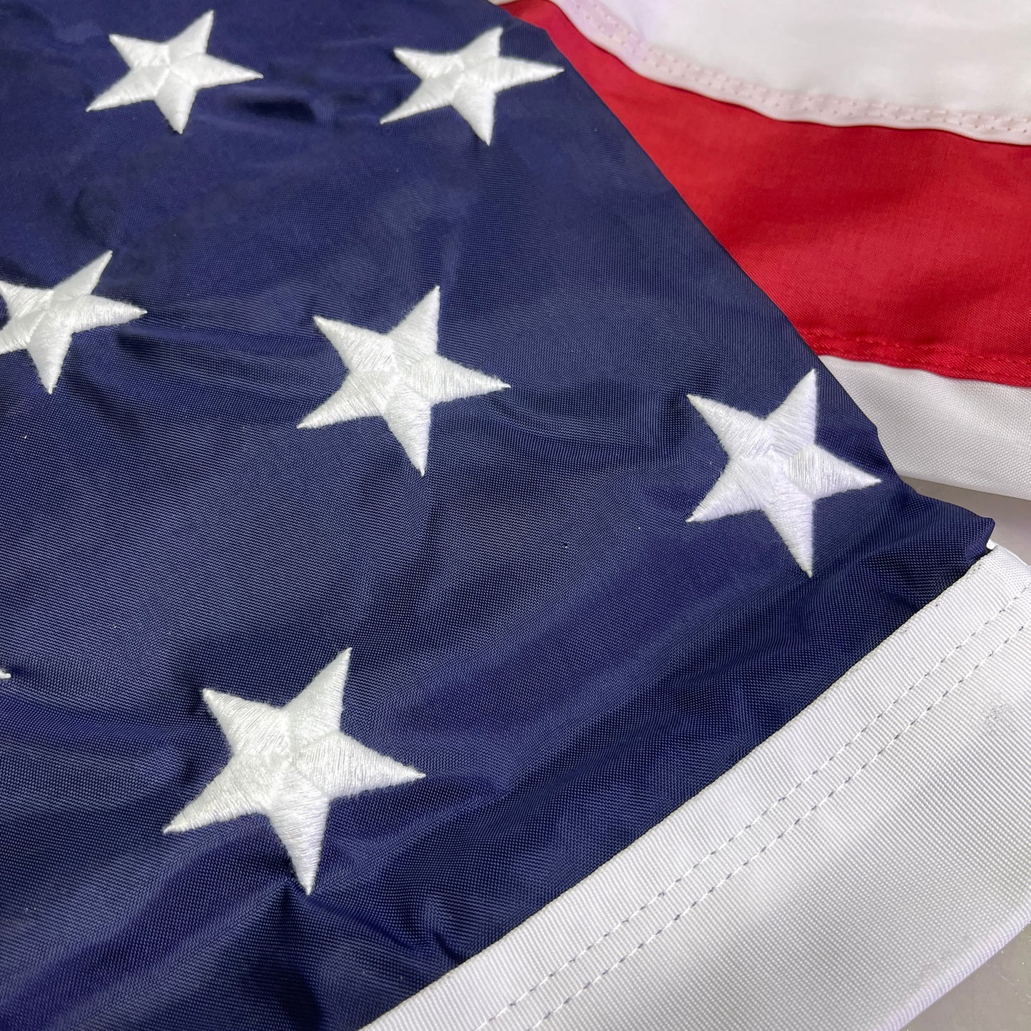 ANNIN American Flag USA Made Nylon UV Resistant 4'x 6' Red, White & Blue 3JN77