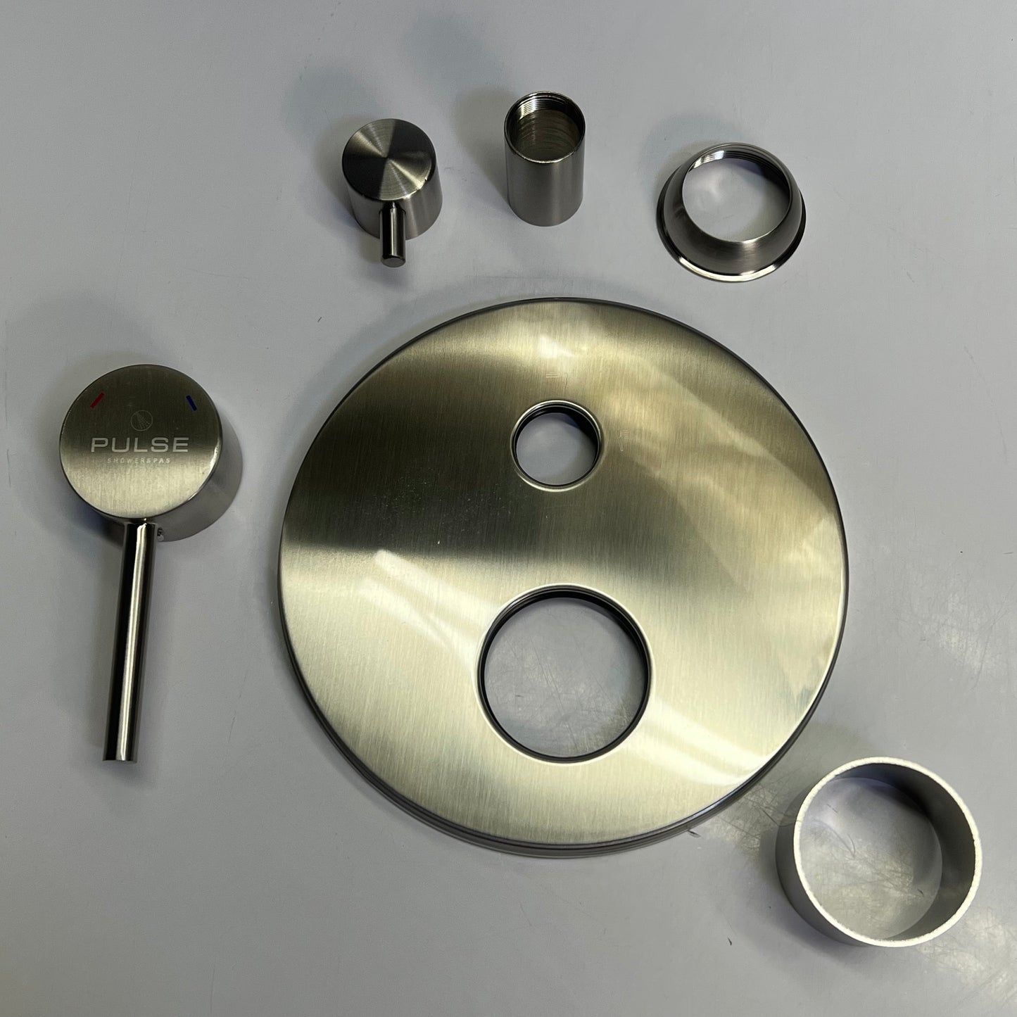 PULSE SHOWER SPAS Tru-Temp Two Way Diverter Valve Brushed Nickel BN-3005-TK-BN