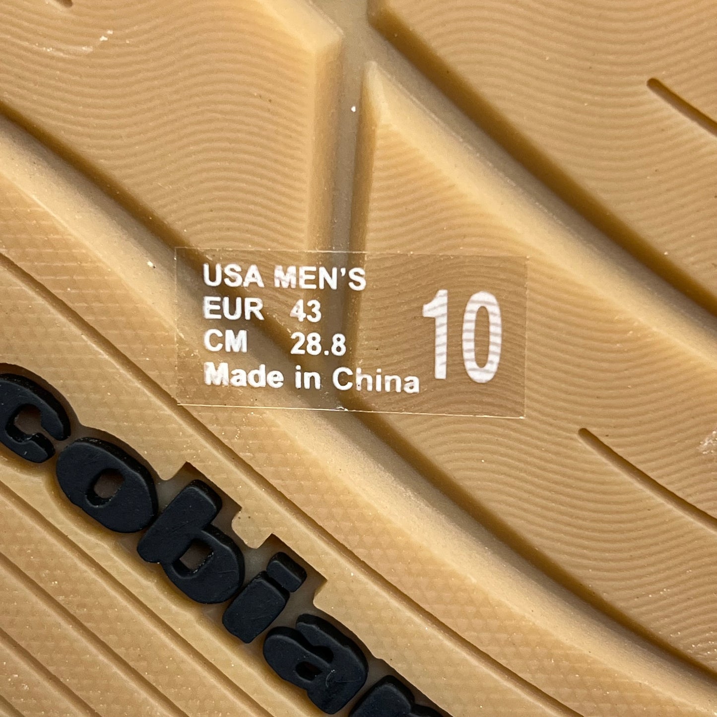 COBIAN Draino 3 Water Friendly Sandal's Men's Sz 10, EU 43 Midnight HBD23-415-10