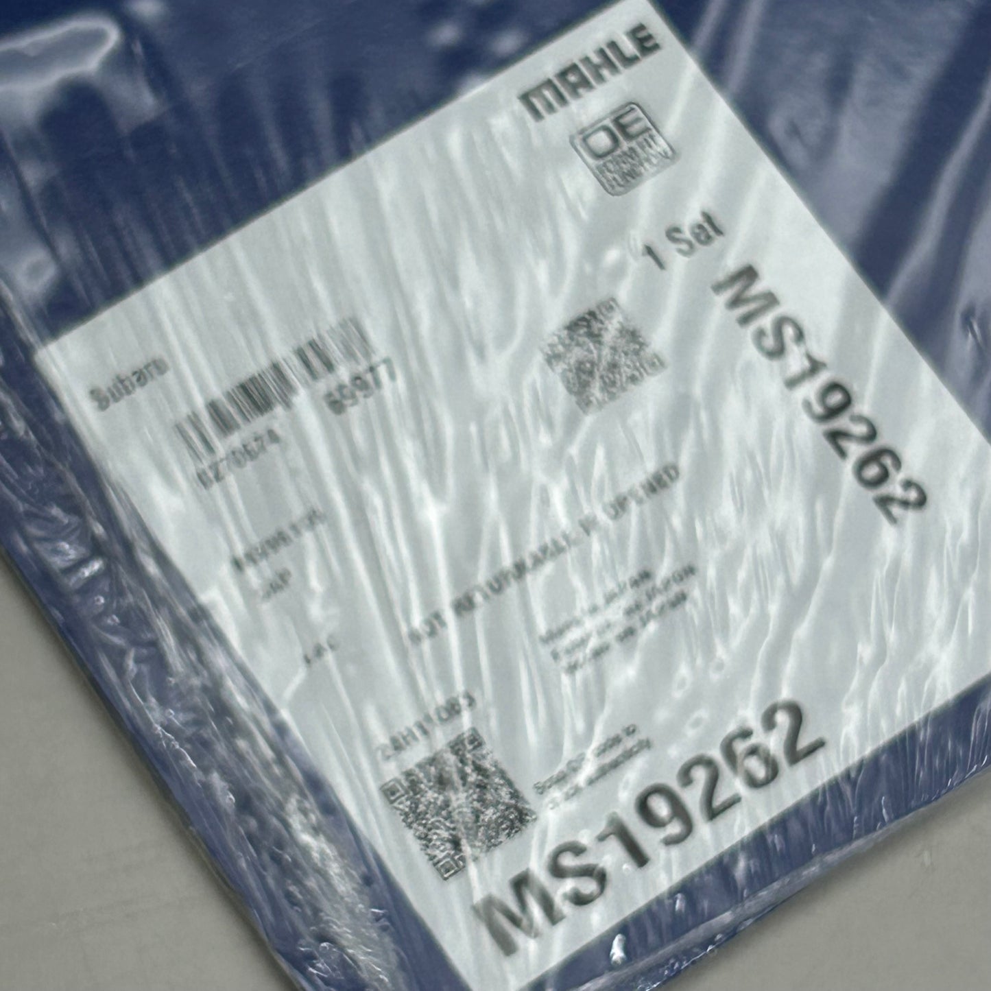 MAHLE Intake Manifold Gasket Replacement Part For Saab & Subaru  MS19262