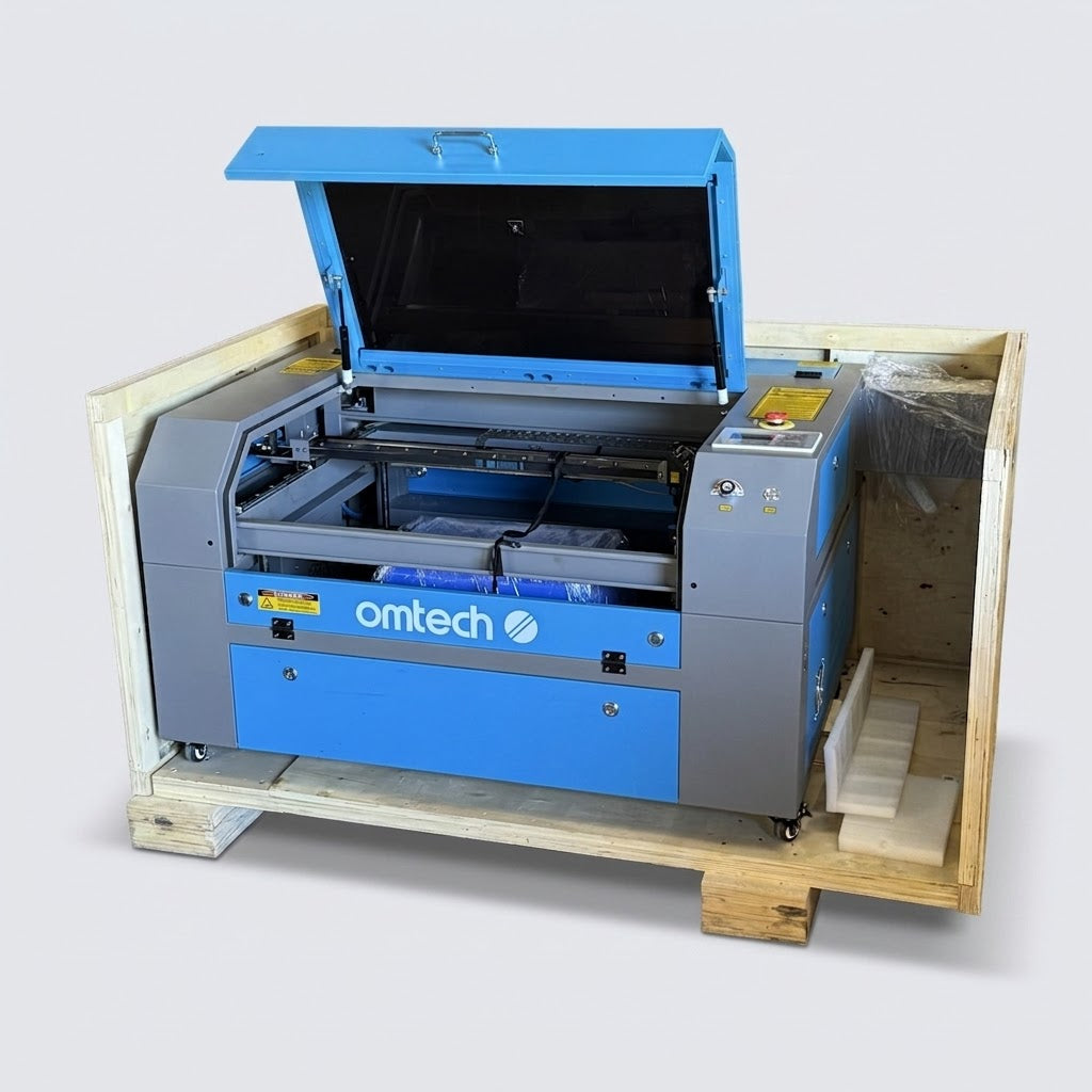 OMTECH Laser Cutter Machine 48"W x 31"L x 27"H Grey US5-0705-U2