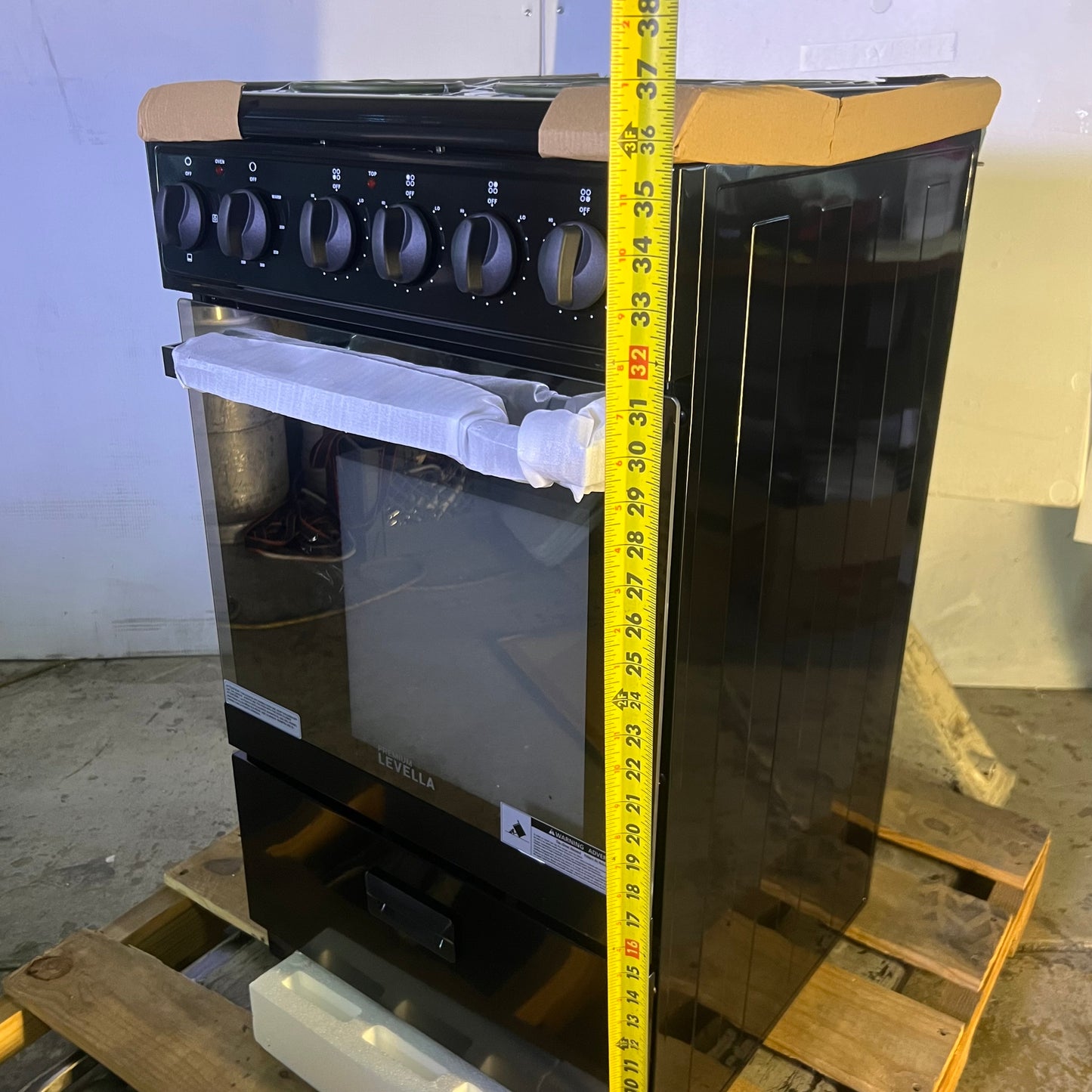 ZA@ Pallet of LEVELLA 20" Freestanding Electric Range with 4 Coil Burners & 2.2 Cu. Ft. Single Oven Capacity PRE2027GB