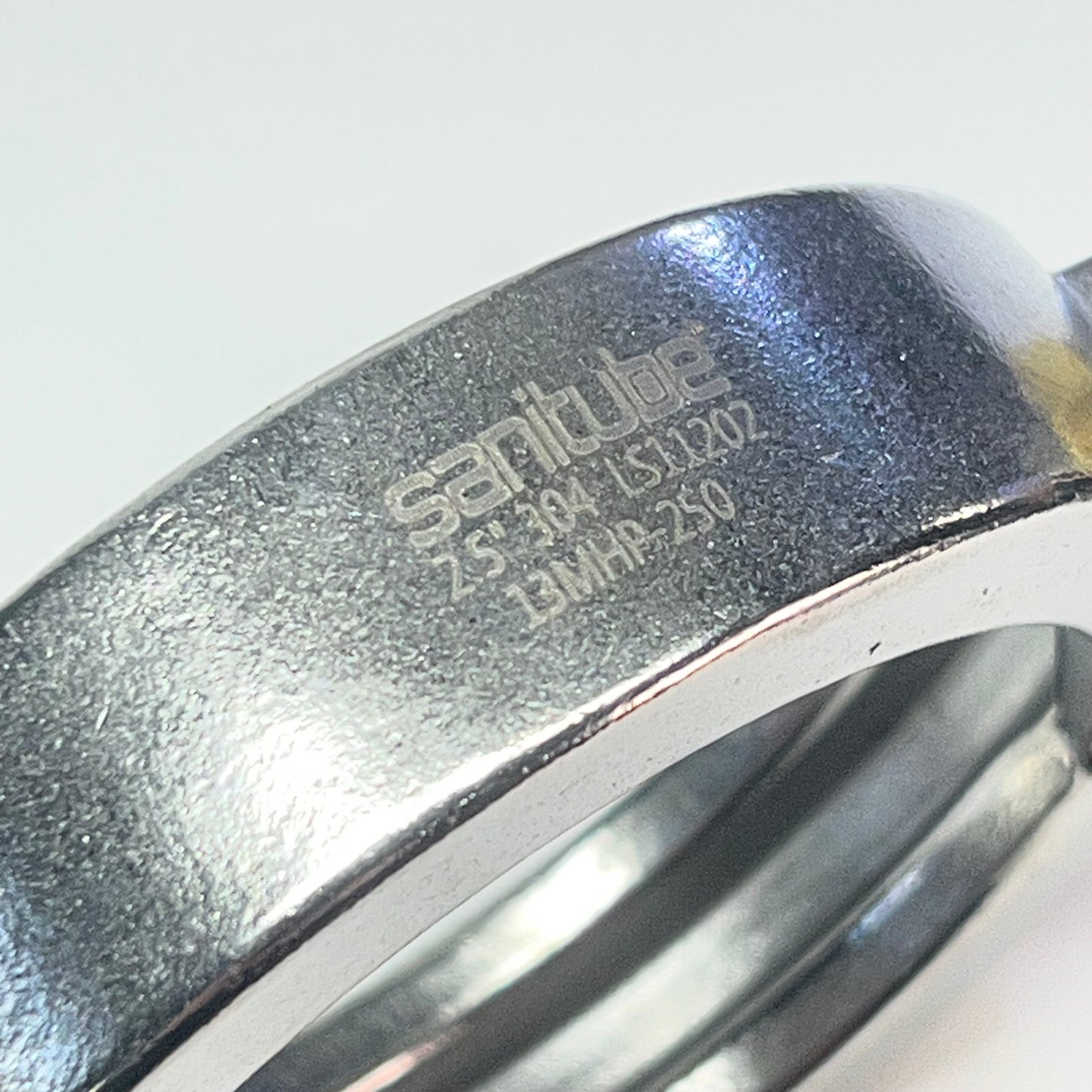 SANIBUBE Bolted High Pressure Sanitary Clamp 2.5" 304 Stainless Steel 13MHP250