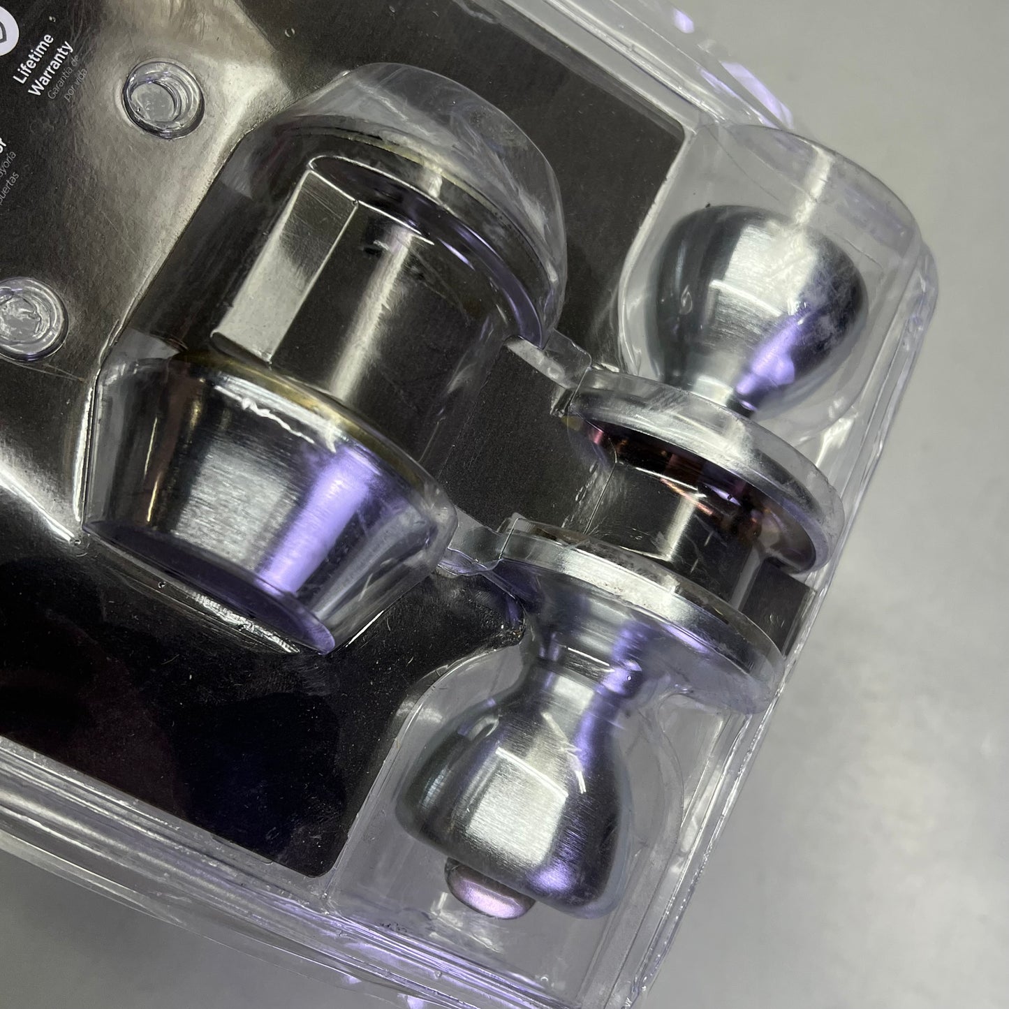 KWIKSET Combo Tylo Security Set Deadbolt Keyed One Side Satin Chrome 96900-252