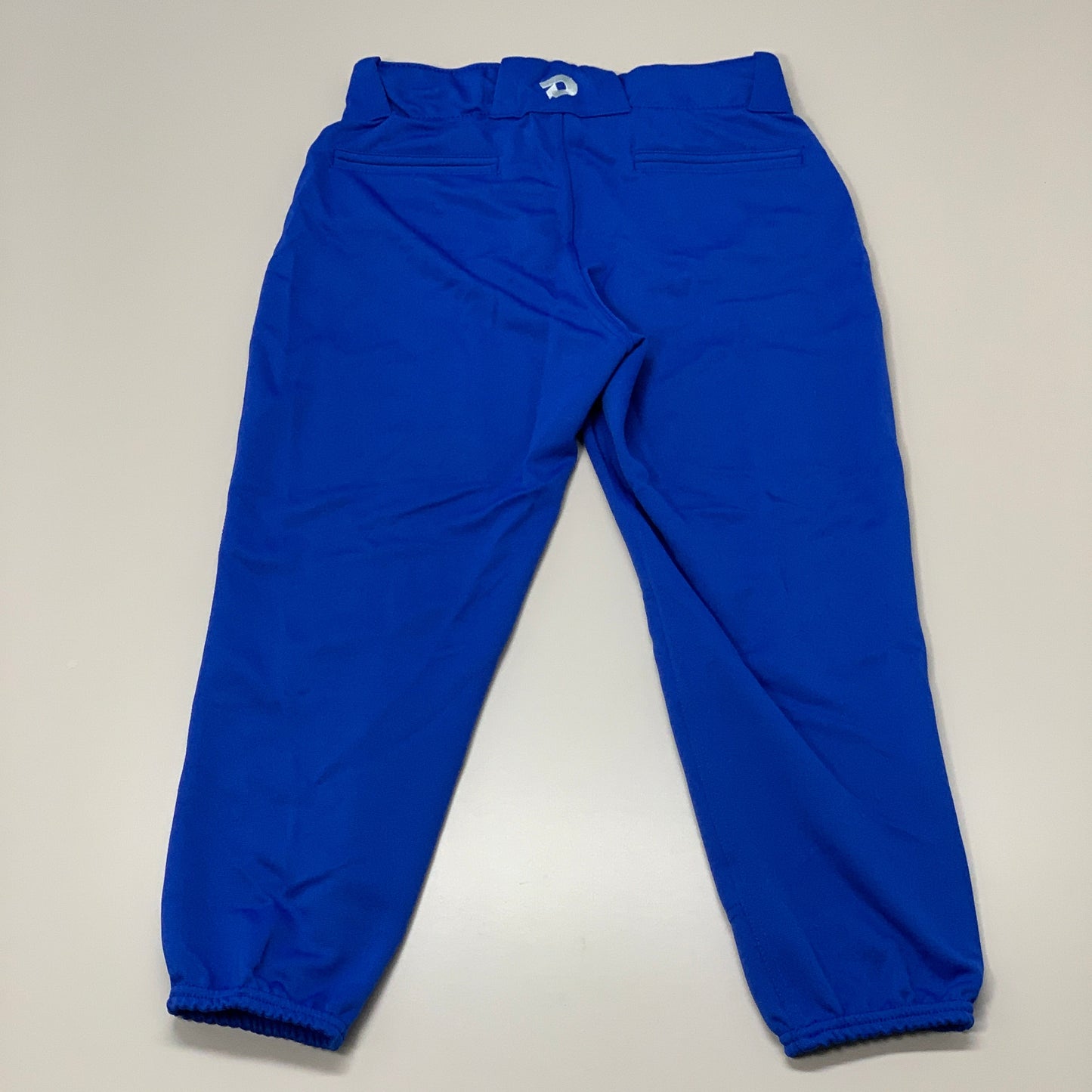 DEMARINI Fierce Fastpitch Belted Softball Pant Women's Sz L Blue WTD304001L