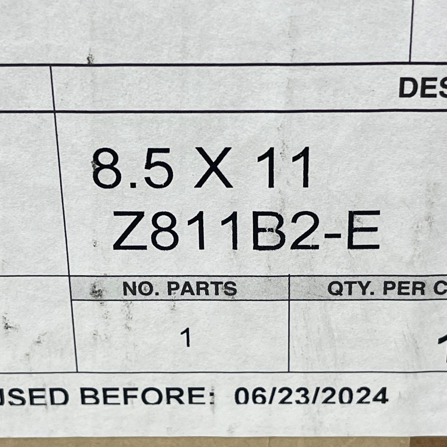 VERSASEAL (1000 PACK) 11″ Z-Fold Pressure Seal Security Payroll Checks Z811B2-E BB 06/24