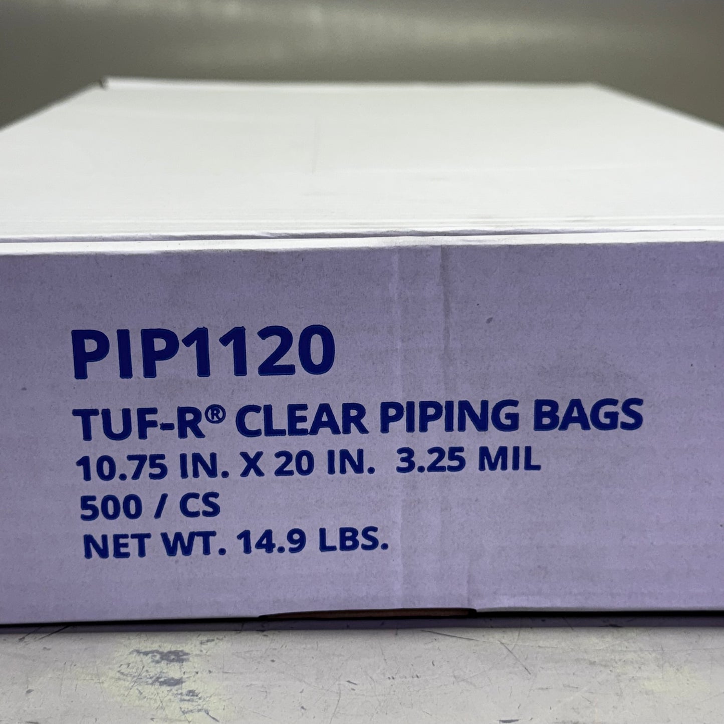 LK (500 Bags) Clear Piping Bags 10.75" x 20" Clear PIP1120