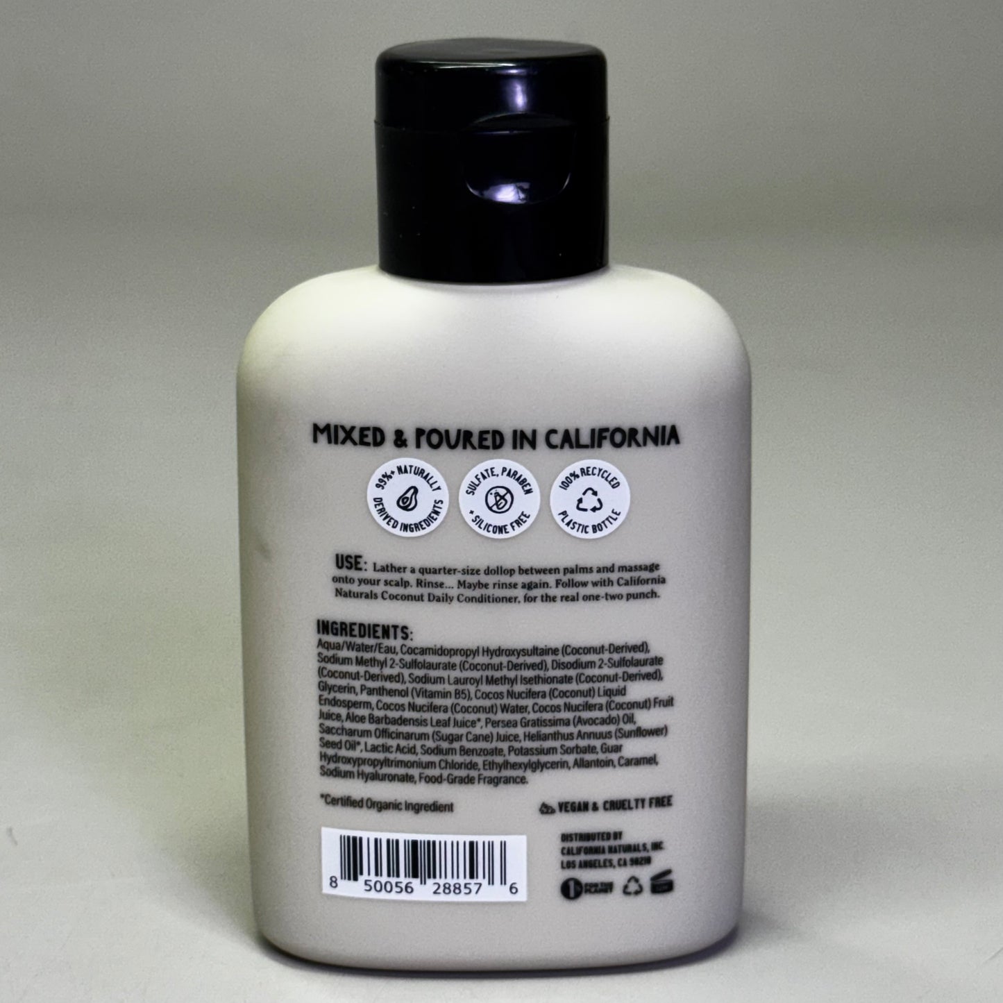 CALIFORNIA NATURALS (12 PACK) Cleanse & Restore The Classic Shampoo 3.4 Fl Oz Clear