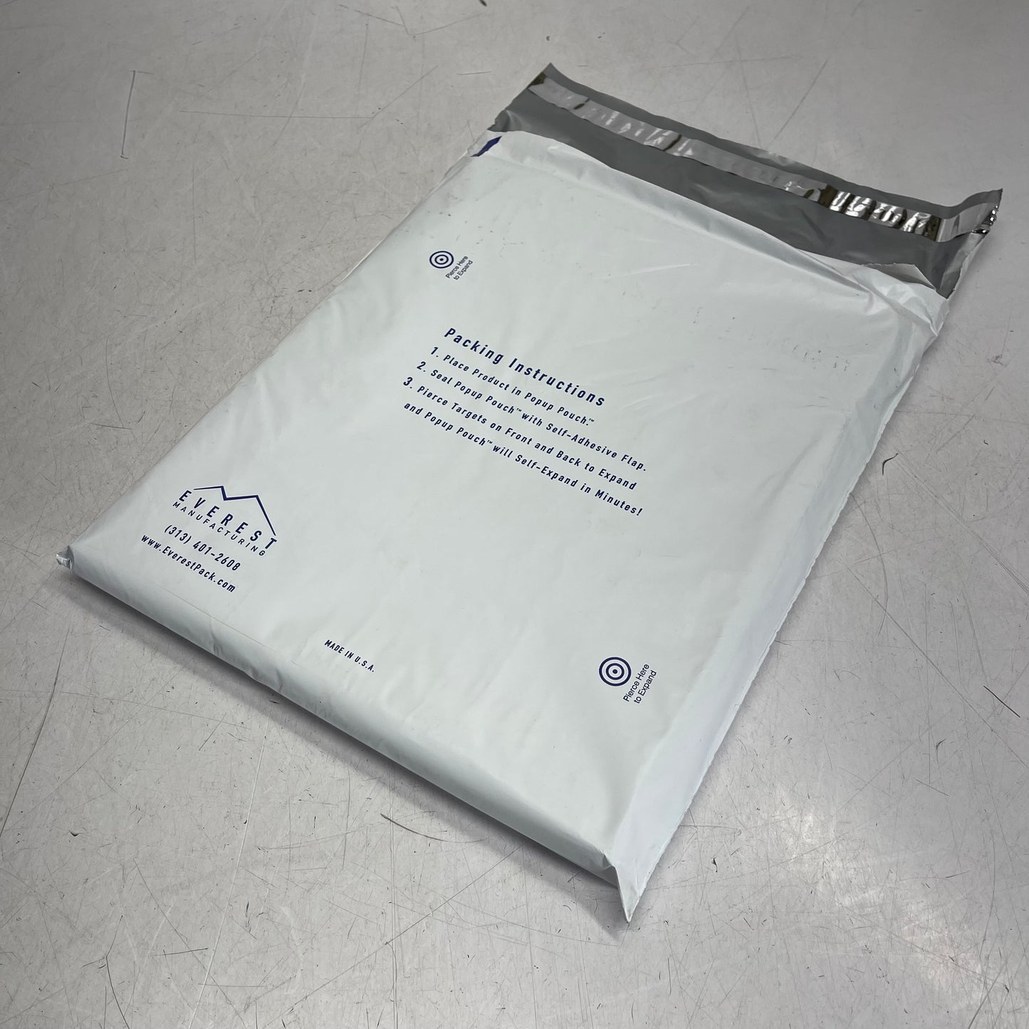 ZA@ Pallet of EVEREST MANUFACTURING Popup Pouch Insulated Mailers 13”x11” (AS-IS)