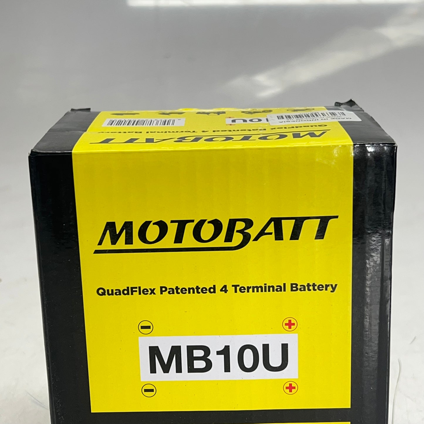 MOTOR BATT Quadflex Patented 4 Terminal Battery  12V 238 Amp MCA MB10U