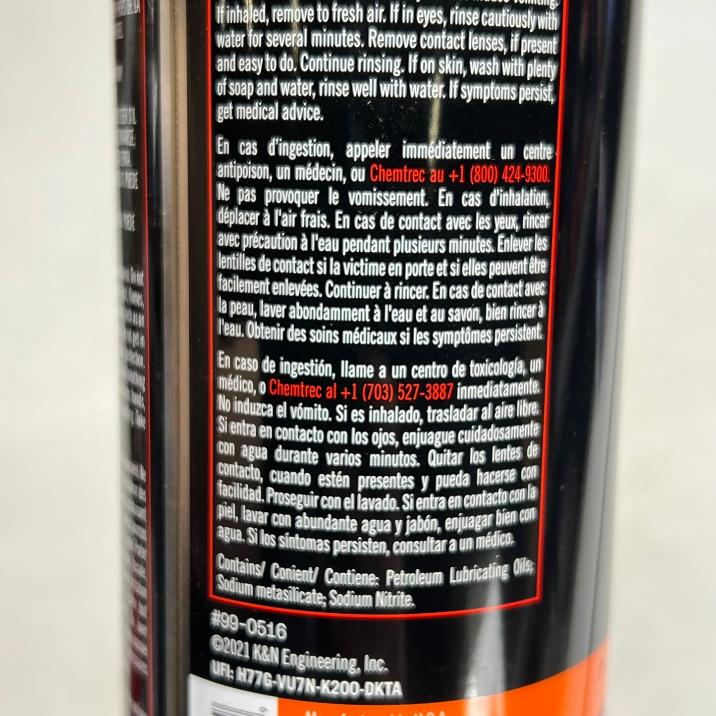 K&N (2 PACK) Aerosol Air Filter Oil Improve Air Filter Performance  12.25oz