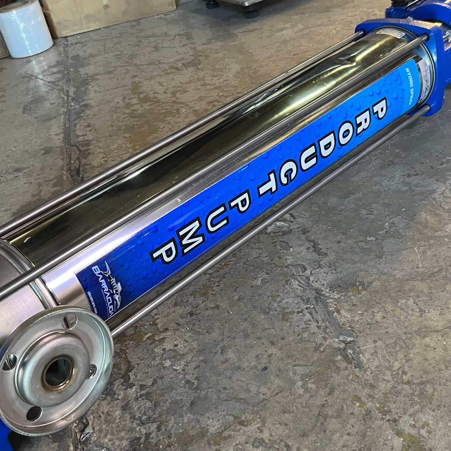 LOWARA Three Phase Vertical Multistage Pump With Motor 47"L Blue 1SV34F022T/D (new Other, Minor Damage)