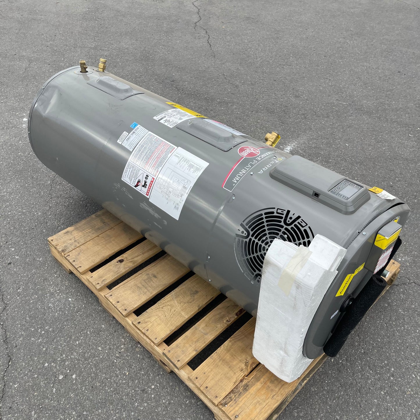 ZA@ RHEEM Hybrid Water Heater 50 gal Grey (AS-IS)(B)