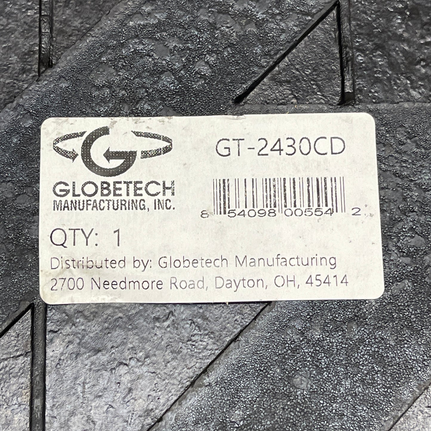GLOBETECH 2-PACK! Rubber Mud Flaps 1/4" Thick x 24" Wide x 30" Long Black 2430MF (New)