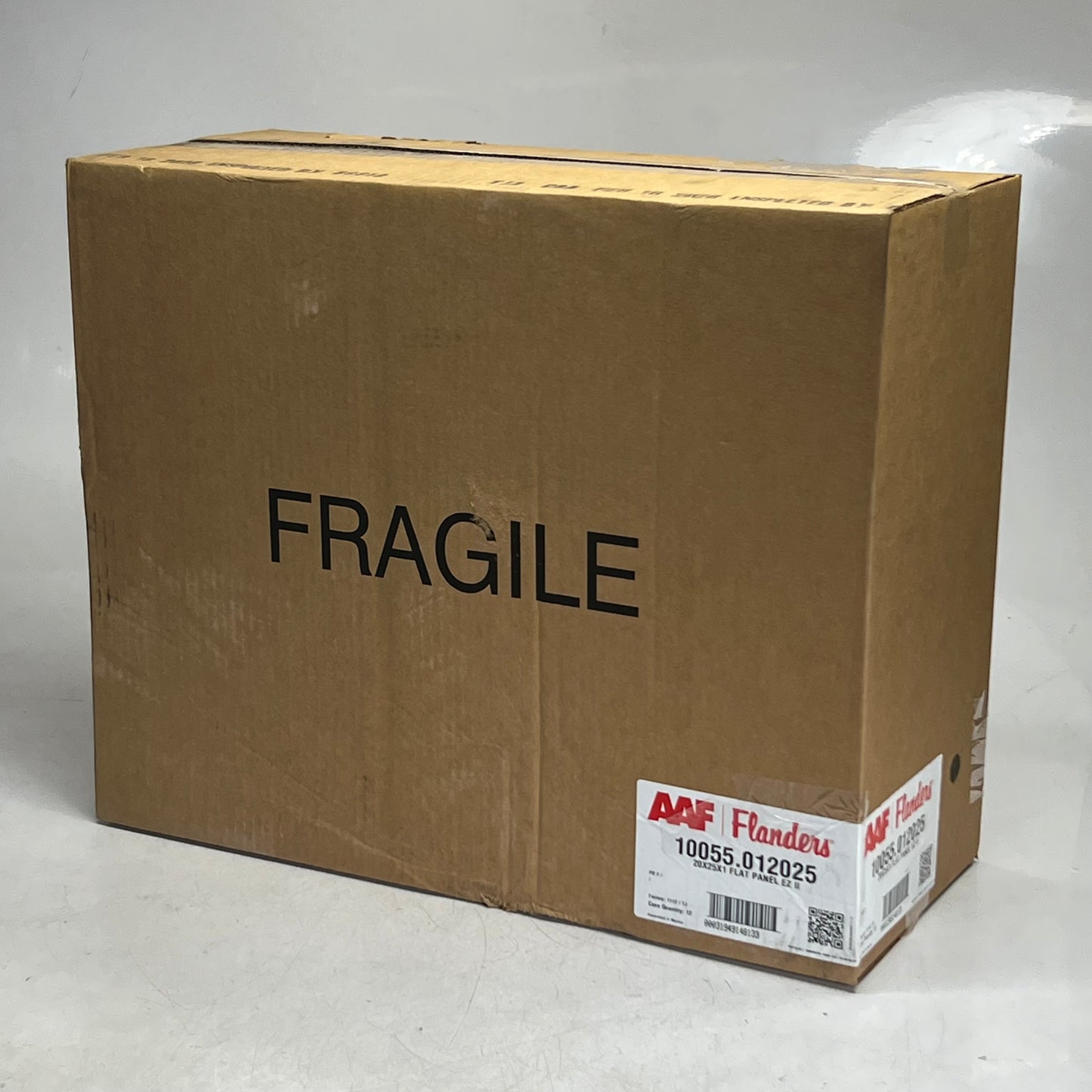 AAF (12 PACK) Flanders Disposable Filters EZ ll 20 x 25 x 1 White 10055.012025