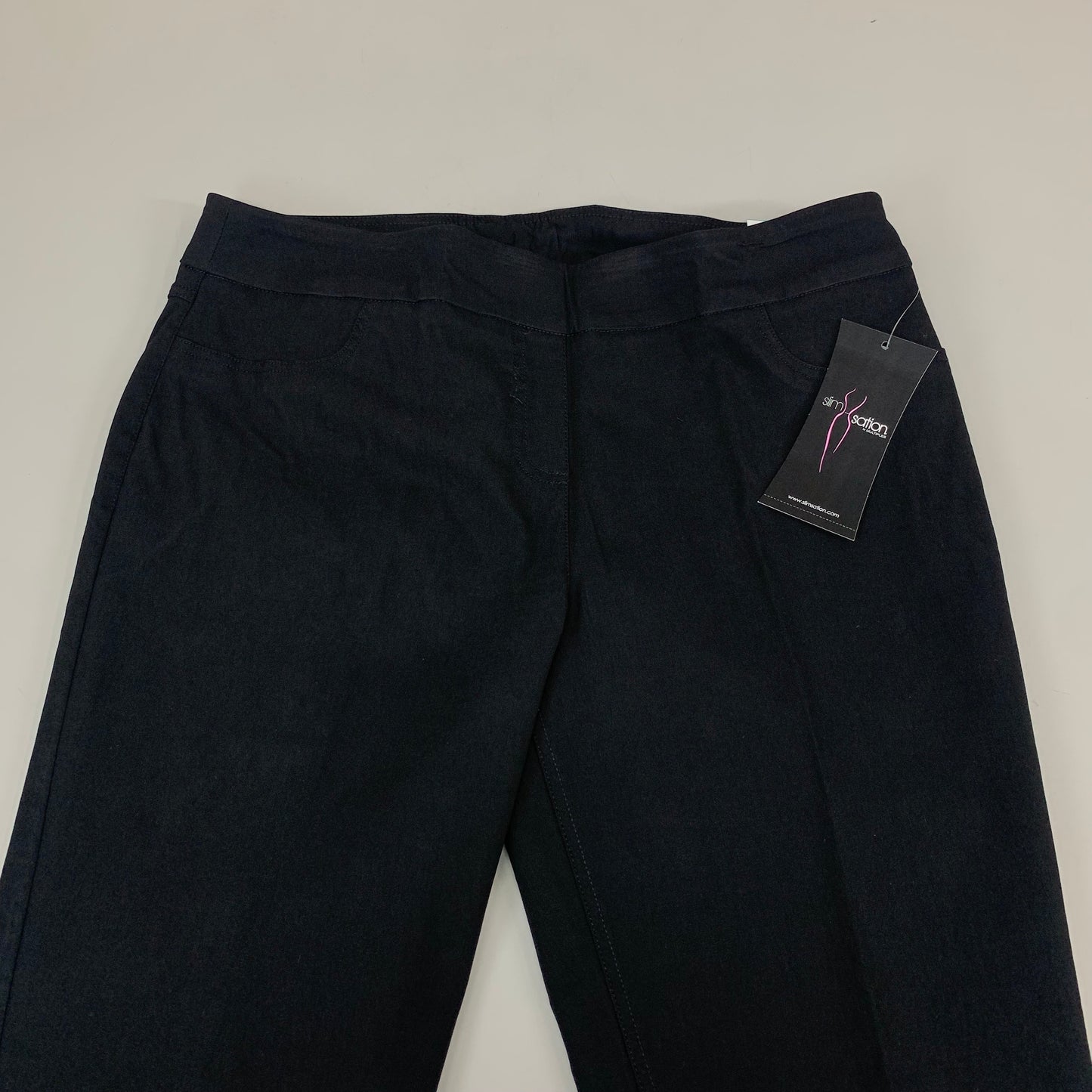 MULTIPLES Narrow Leg Pant Petite Women's Sz 16 Black